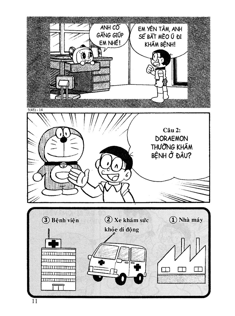 bộ doraemon đố vui - tập 4 - doraemon chú mèo máy thông minh (tái bản 2023) - Ảnh 7