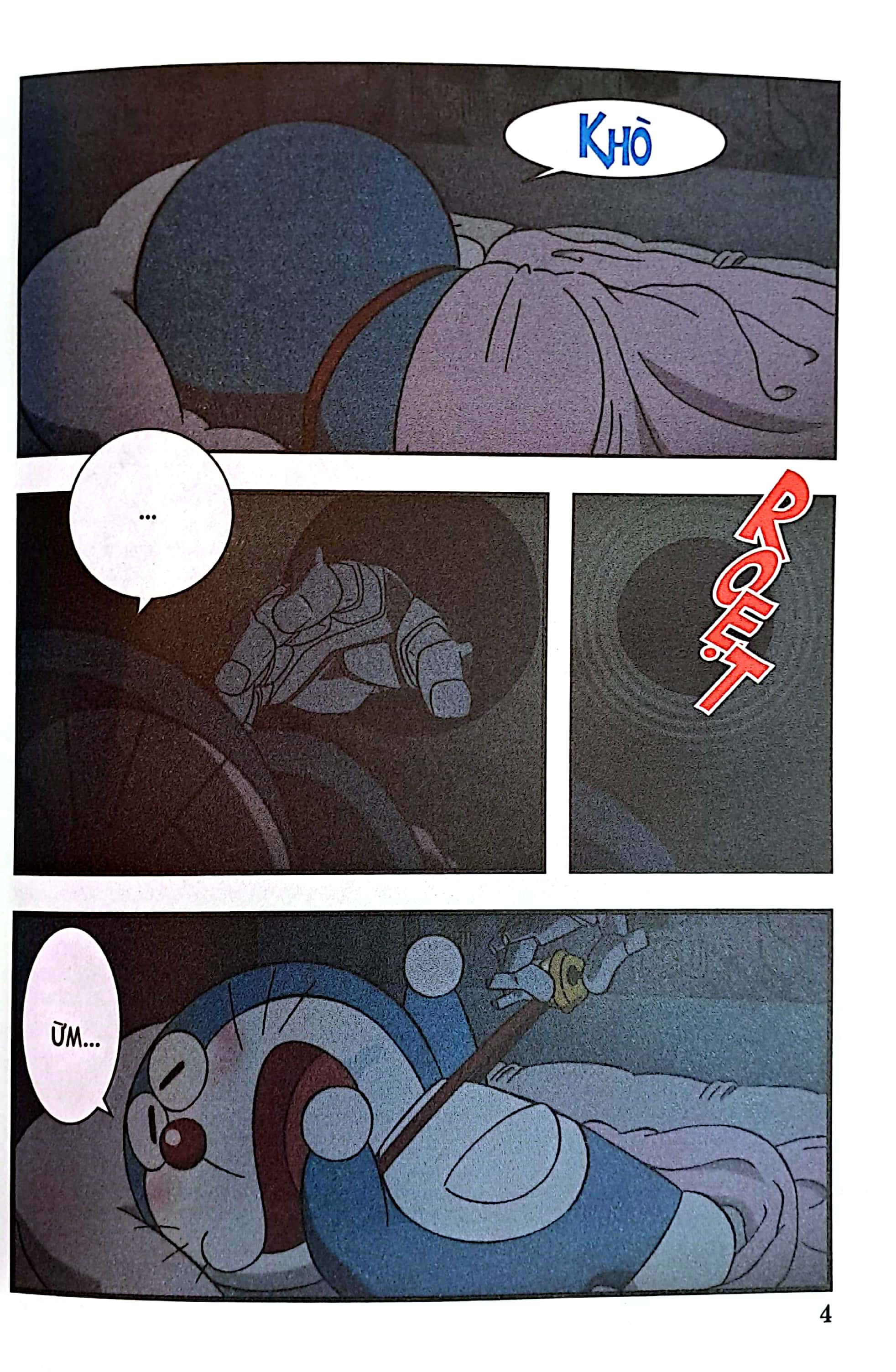 bộ doraemon - hoạt hình màu - nobita và viện bảo tàng bảo bối (tái bản 2023) - Ảnh 4