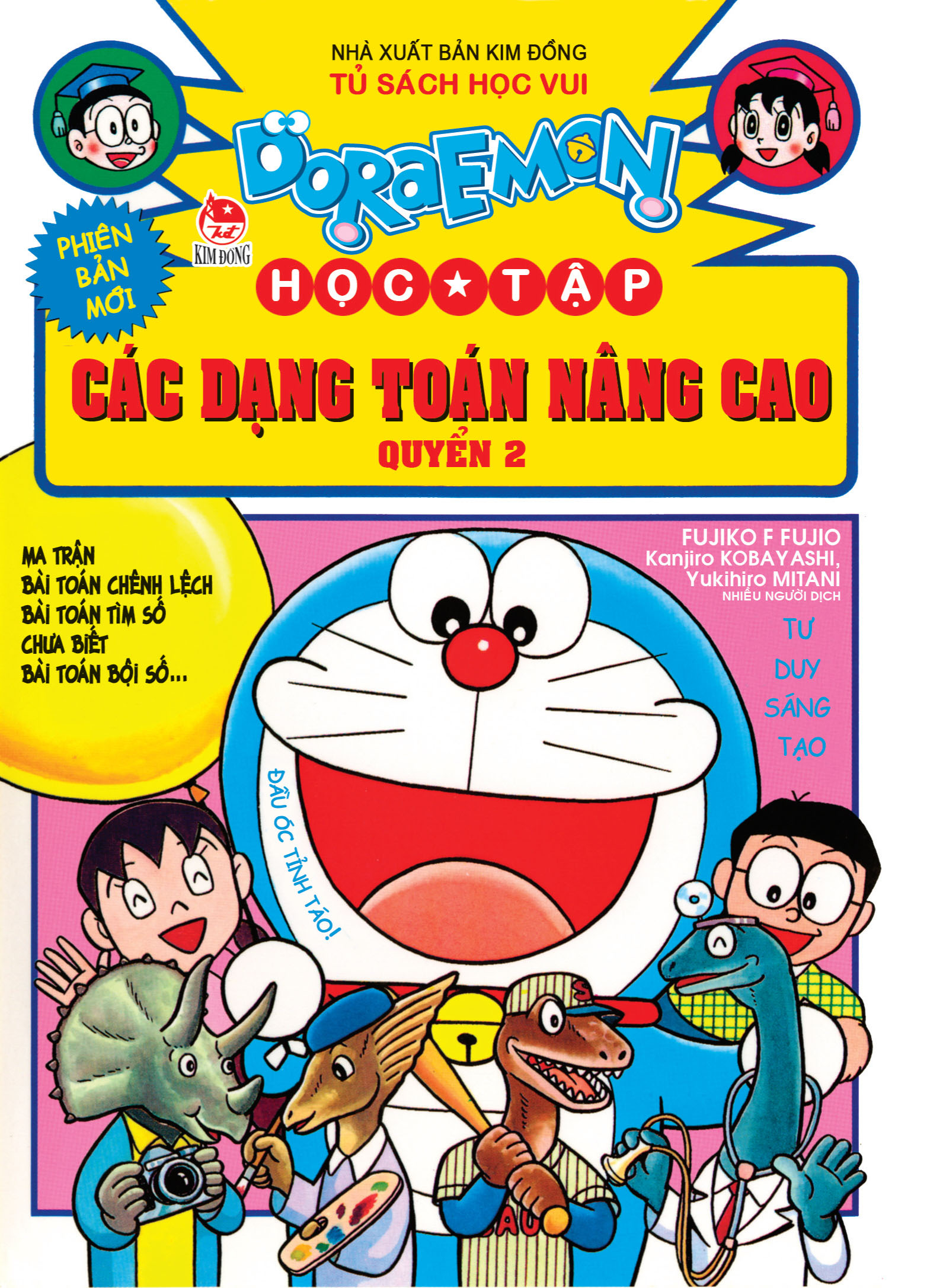 bộ doraemon học tập - các dạng toán nâng cao - quyển 2 (tái bản 2024) - Ảnh 2