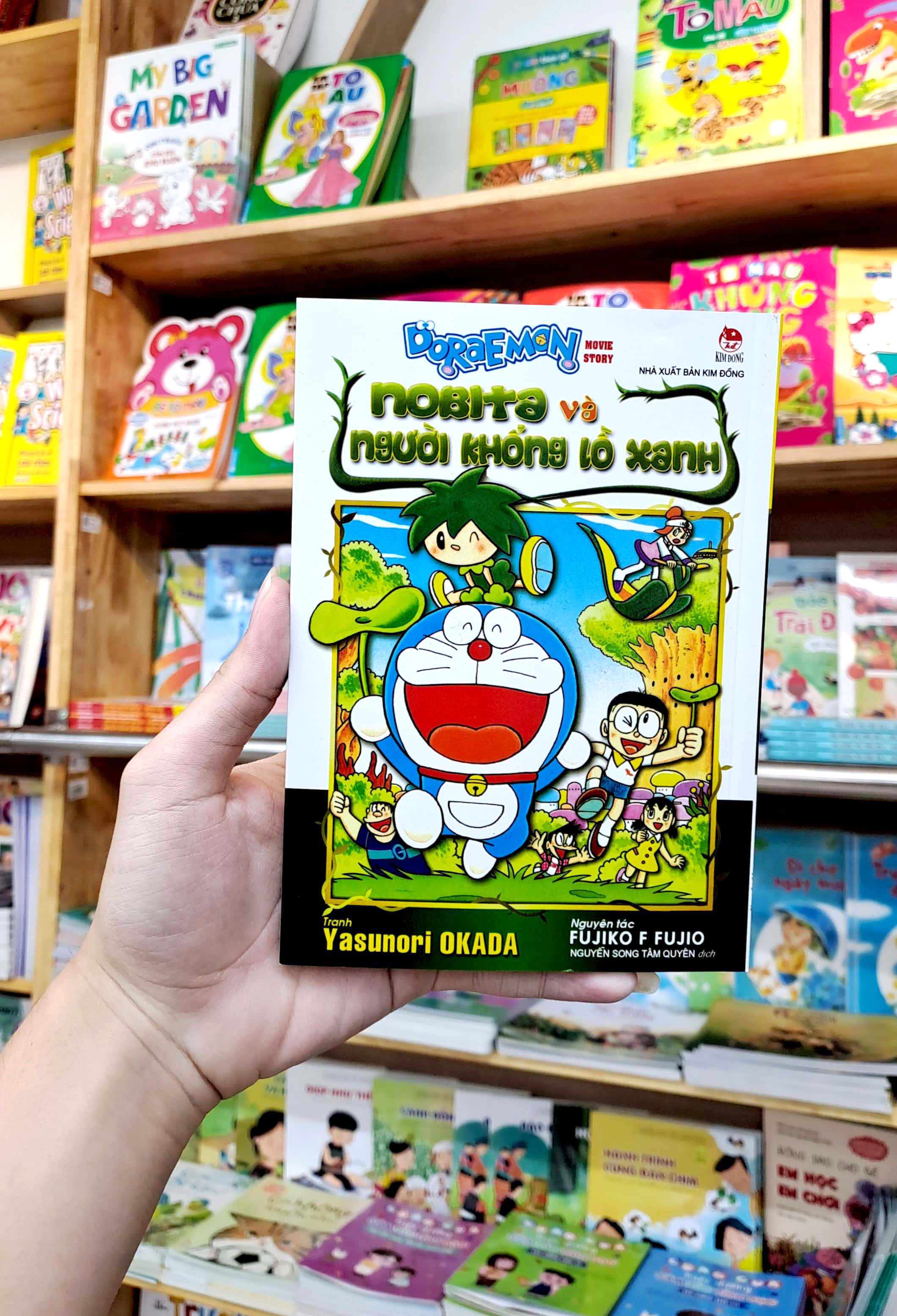 bộ doraemon - movie story - nobita và người khổng lồ xanh (tái bản 2022) - Ảnh 8