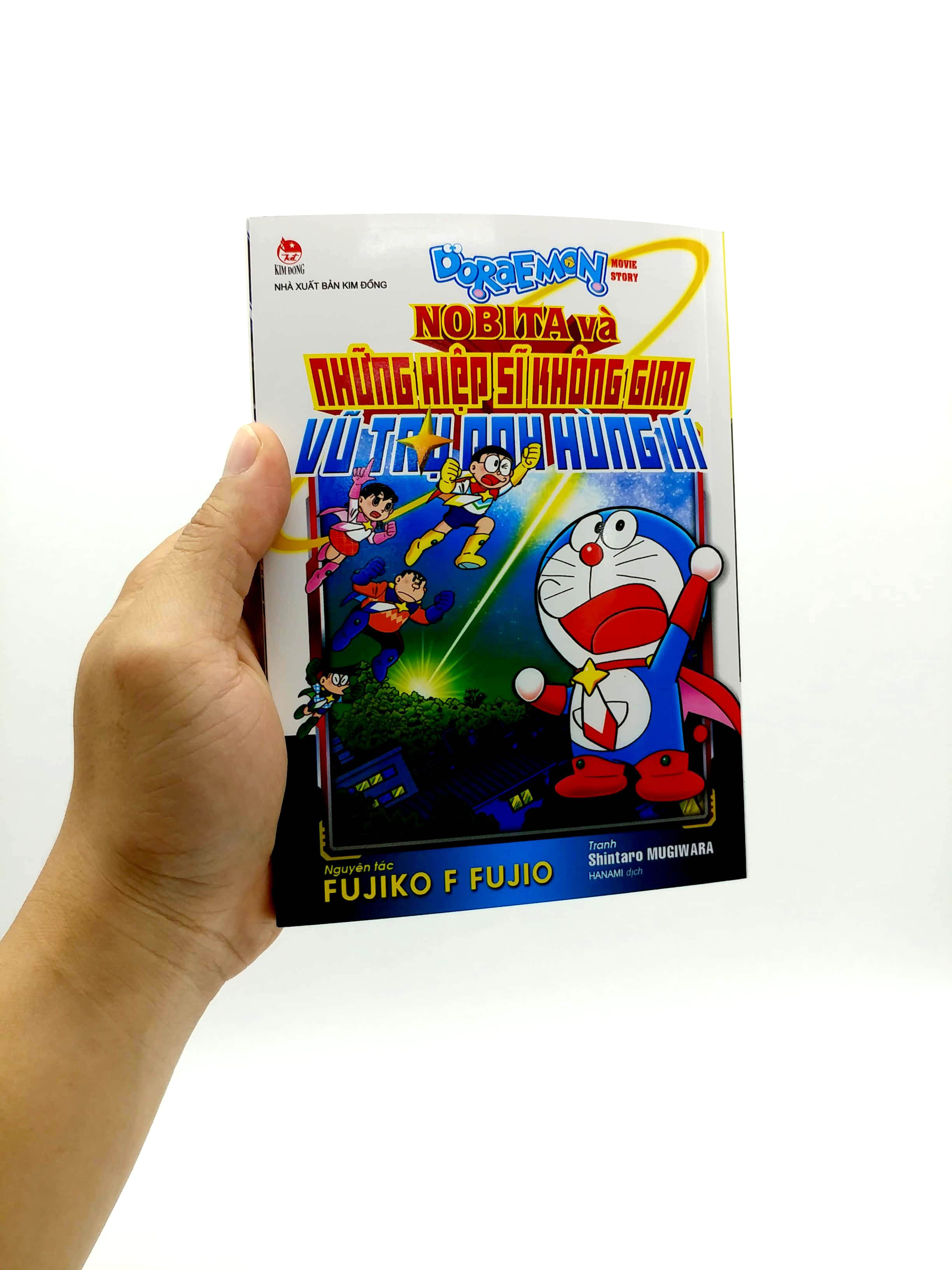 bộ doraemon - movie story - nobita và những hiệp sĩ không gian - vũ trụ anh hùng kí (tái bản 2023) - Ảnh 7