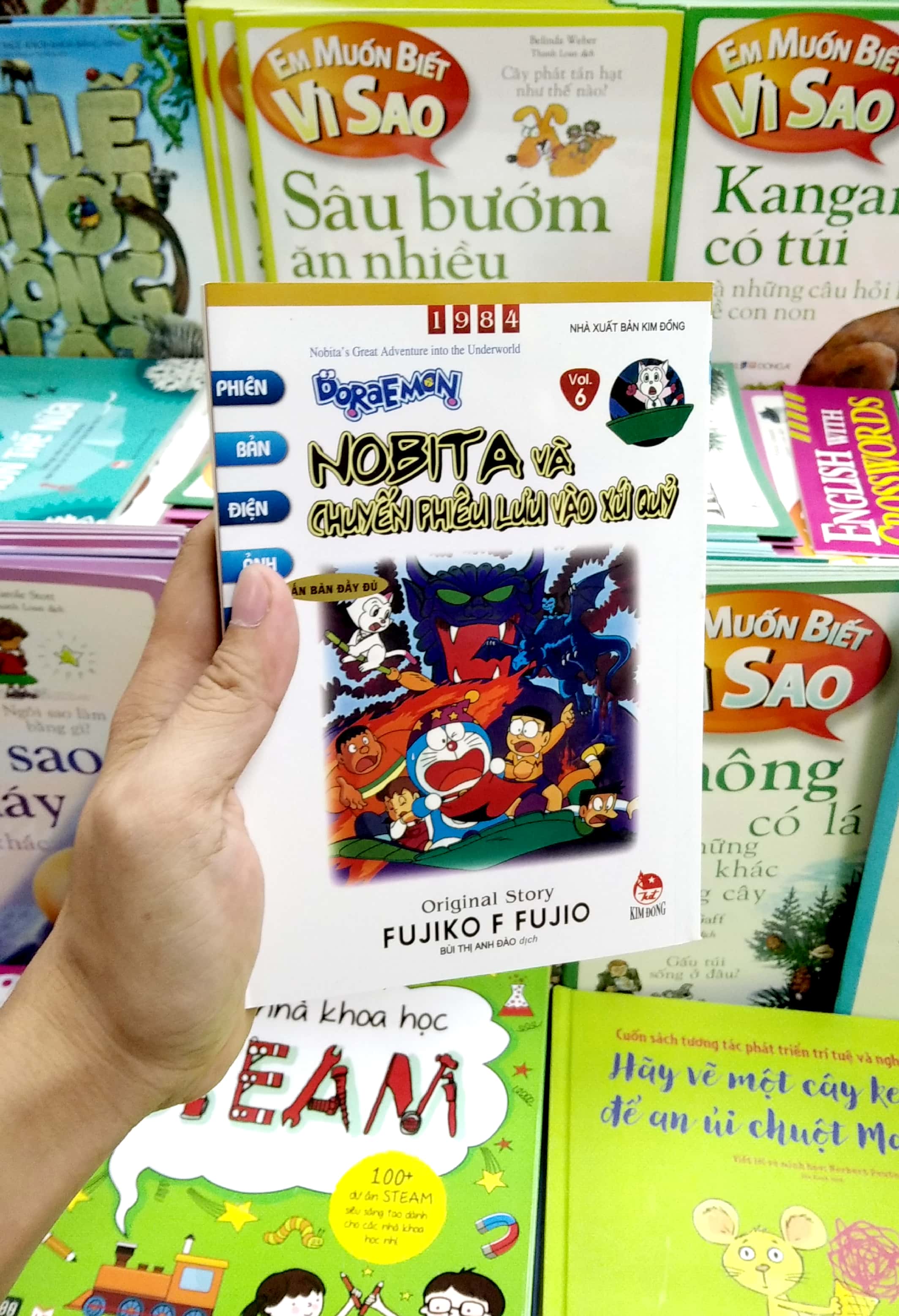 bộ doraemon - phiên bản điện ảnh màu - ấn bản đầy đủ - tập 6 - nobita và chuyến phiêu lưu vào xứ quỷ (tái bản 2020) - Ảnh 5