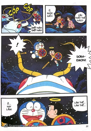 bộ doraemon - tranh truyện màu - đấng toàn năng nobita - tập 2 - Ảnh 11