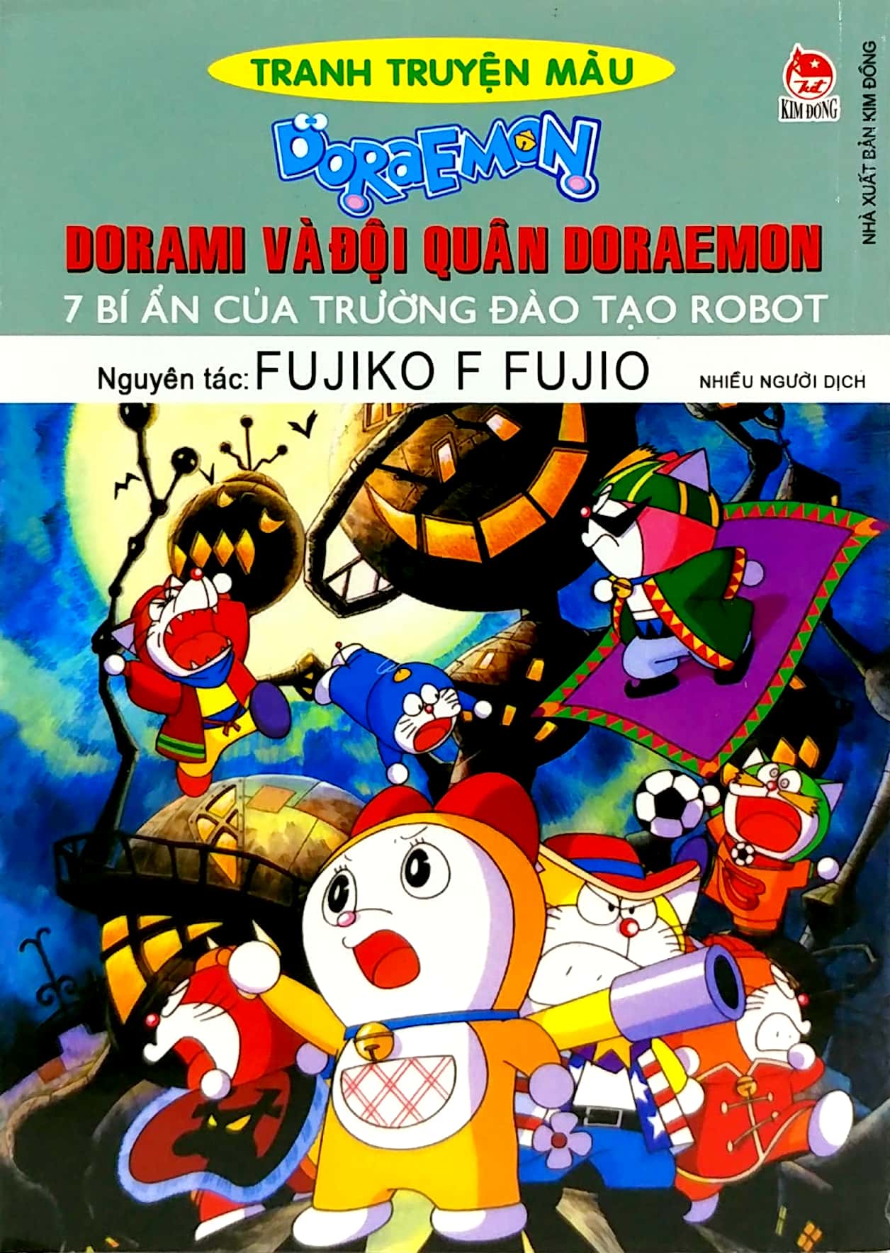 Bộ Doraemon - Tranh Truyện Màu - Dorami Và Đội Quân Doraemon - 7 Bí Ẩn Của Trường Đào Tạo Robot