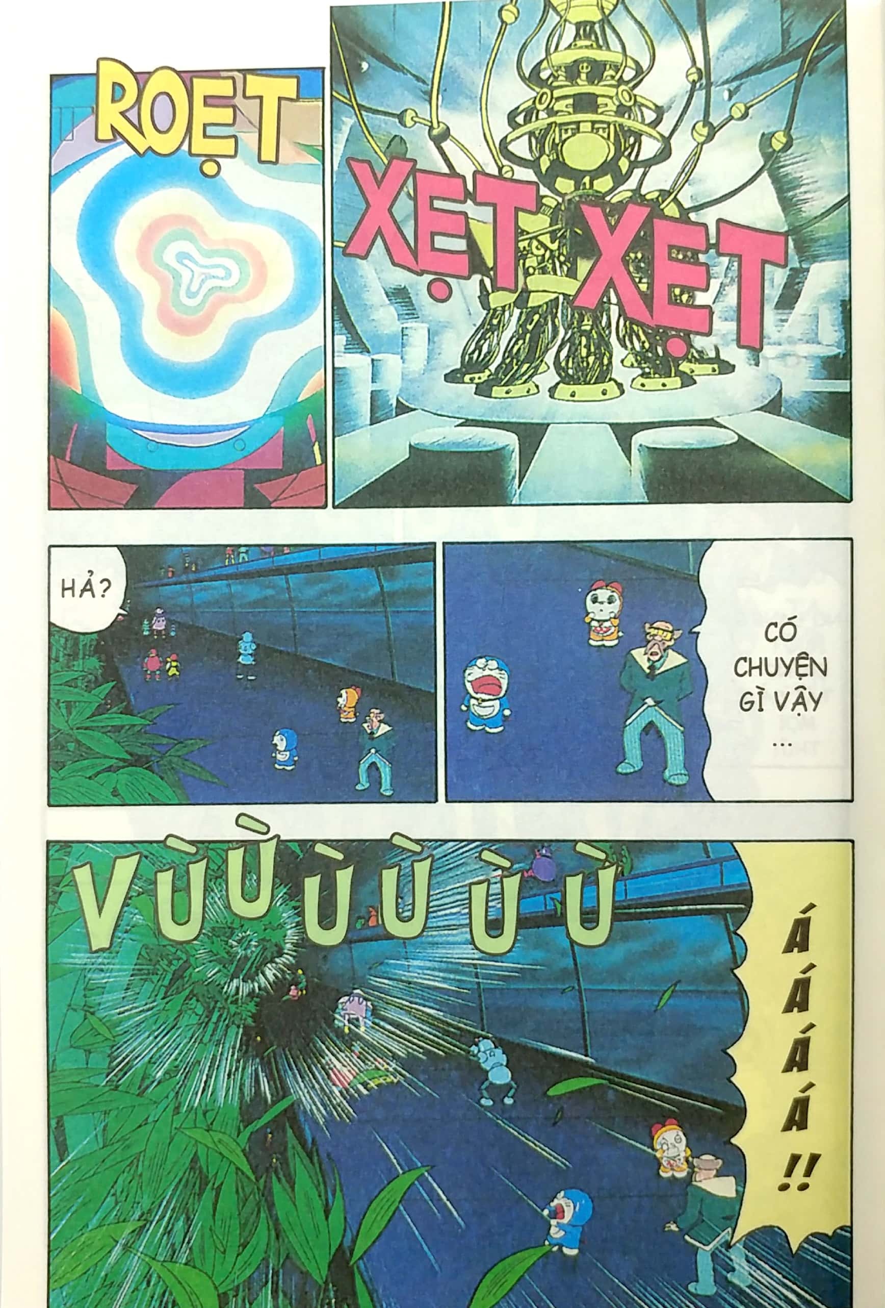 bộ doraemon - tranh truyện màu - dorami và đội quân doraemon - 7 bí ẩn của trường đào tạo robot (tái bản 2023) - Ảnh 4