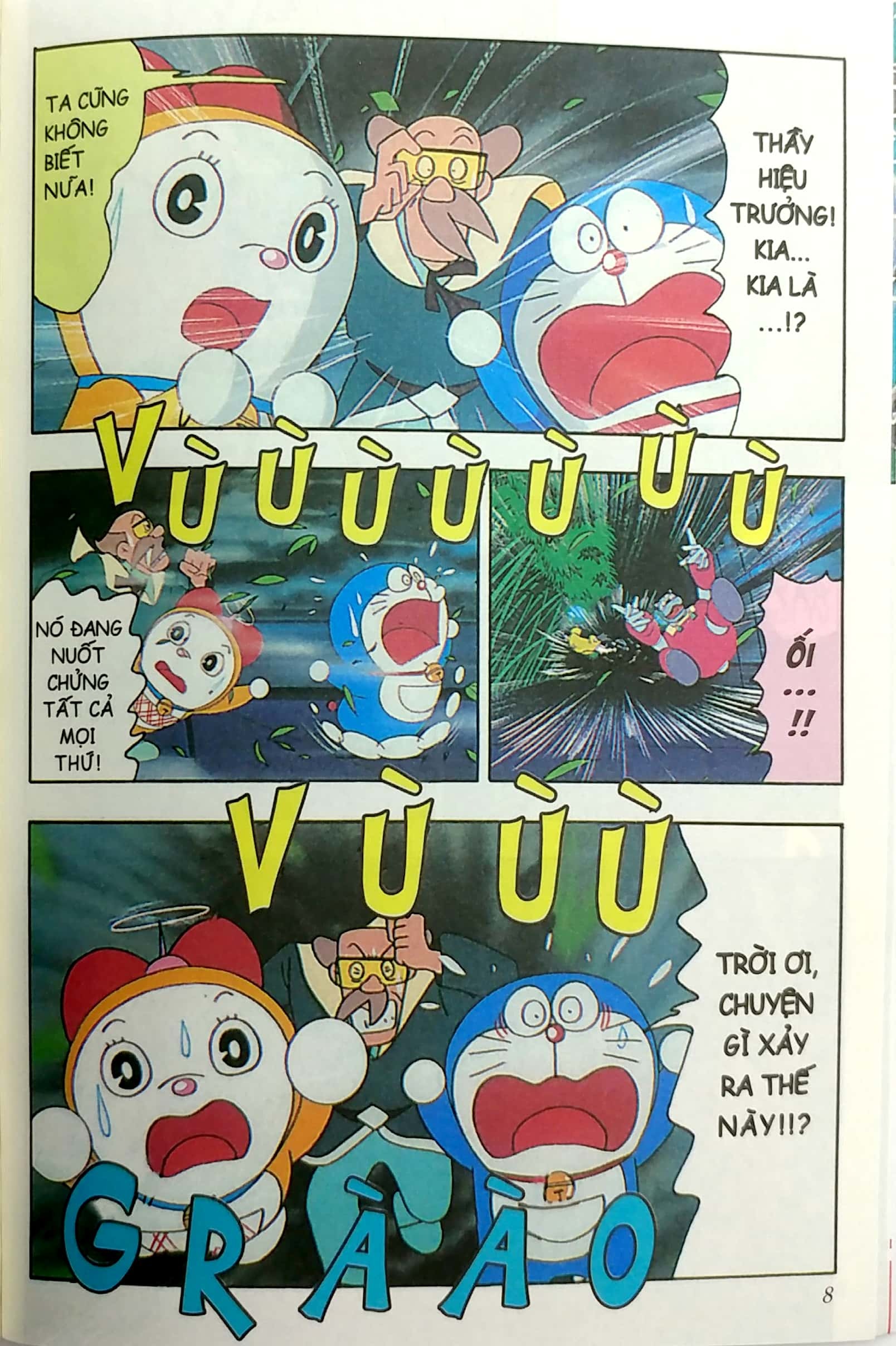 bộ doraemon - tranh truyện màu - dorami và đội quân doraemon - 7 bí ẩn của trường đào tạo robot (tái bản 2023) - Ảnh 5