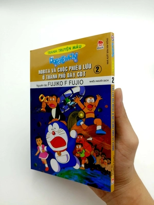 bộ doraemon - tranh truyện màu - nobita và cuộc phiêu lưu ở thành phố dây cót tập 2 (tái bản 2019) - Ảnh 6