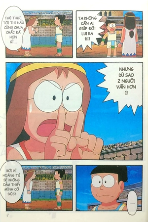 bộ doraemon - tranh truyện màu - nobita và truyền thuyết vua mặt trời - tập 2 (tái bản 2019) - Ảnh 5