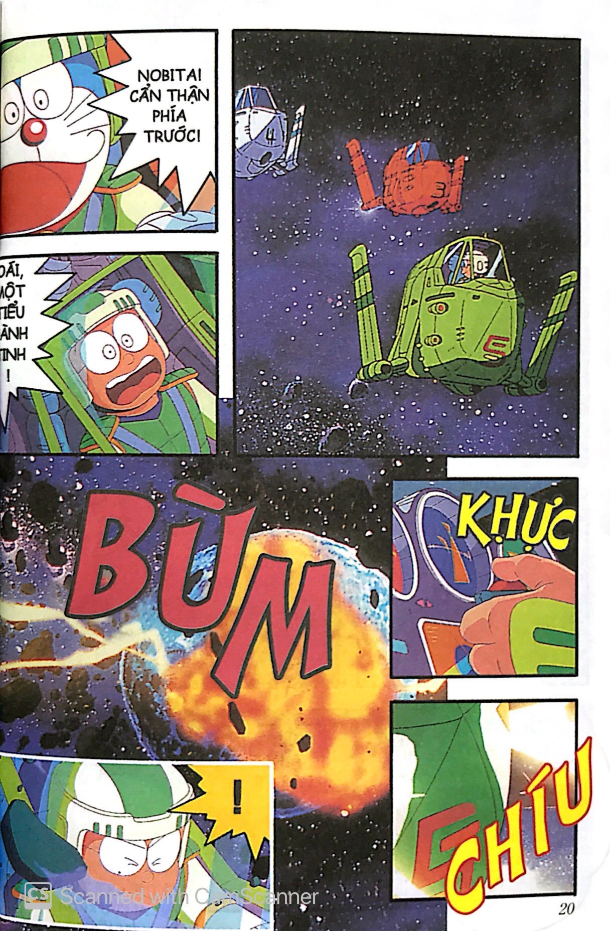 bộ doraemon - tranh truyện màu - nobita vũ trụ phiêu lưu kí - tập 1 (tái bản 2023) - Ảnh 10