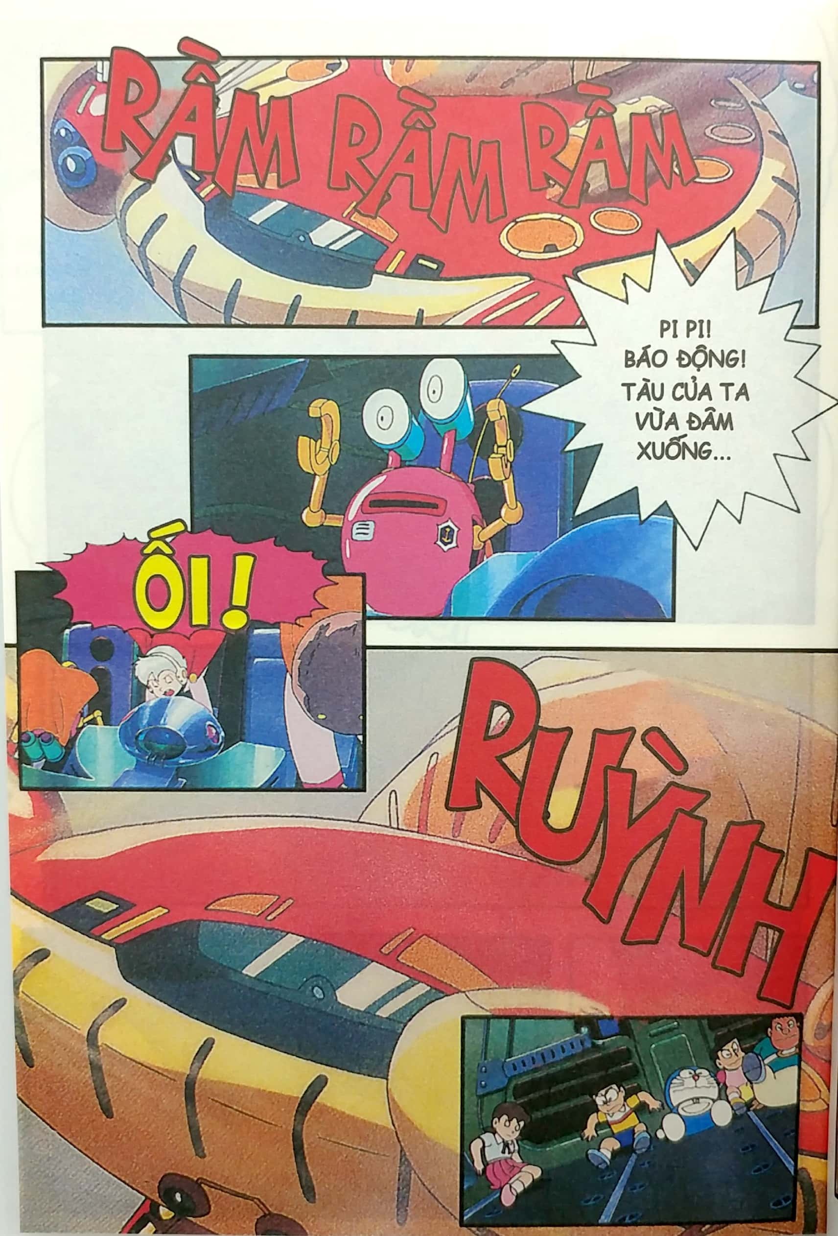 bộ doraemon - tranh truyện màu - nobita vũ trụ phiêu lưu kí - tập 2 (tái bản 2023) - Ảnh 6