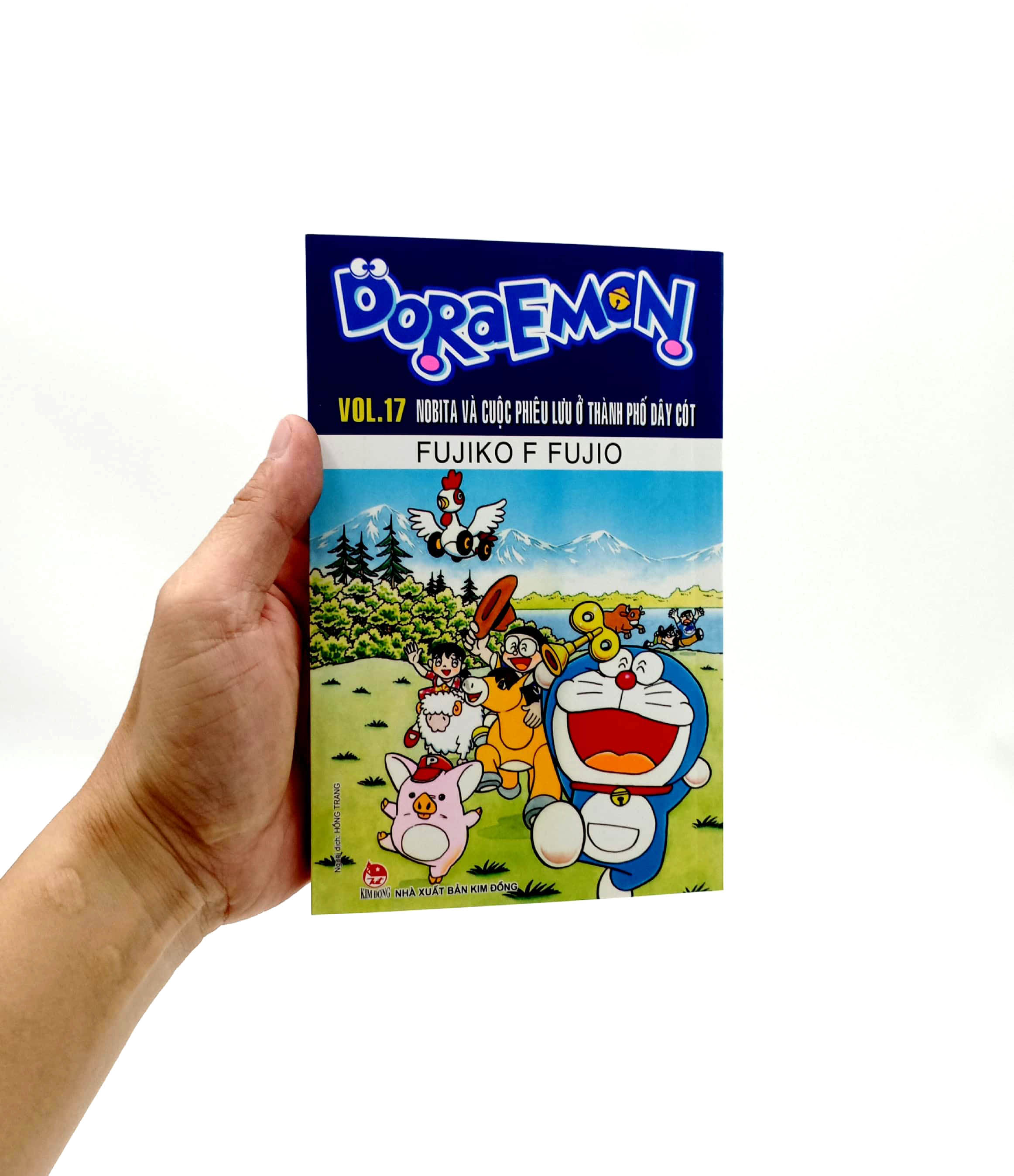 bộ doraemon - truyện dài - tập 17 - nobita và cuộc phiêu lưu ở thành phố dây cót (tái bản 2023) - Ảnh 7