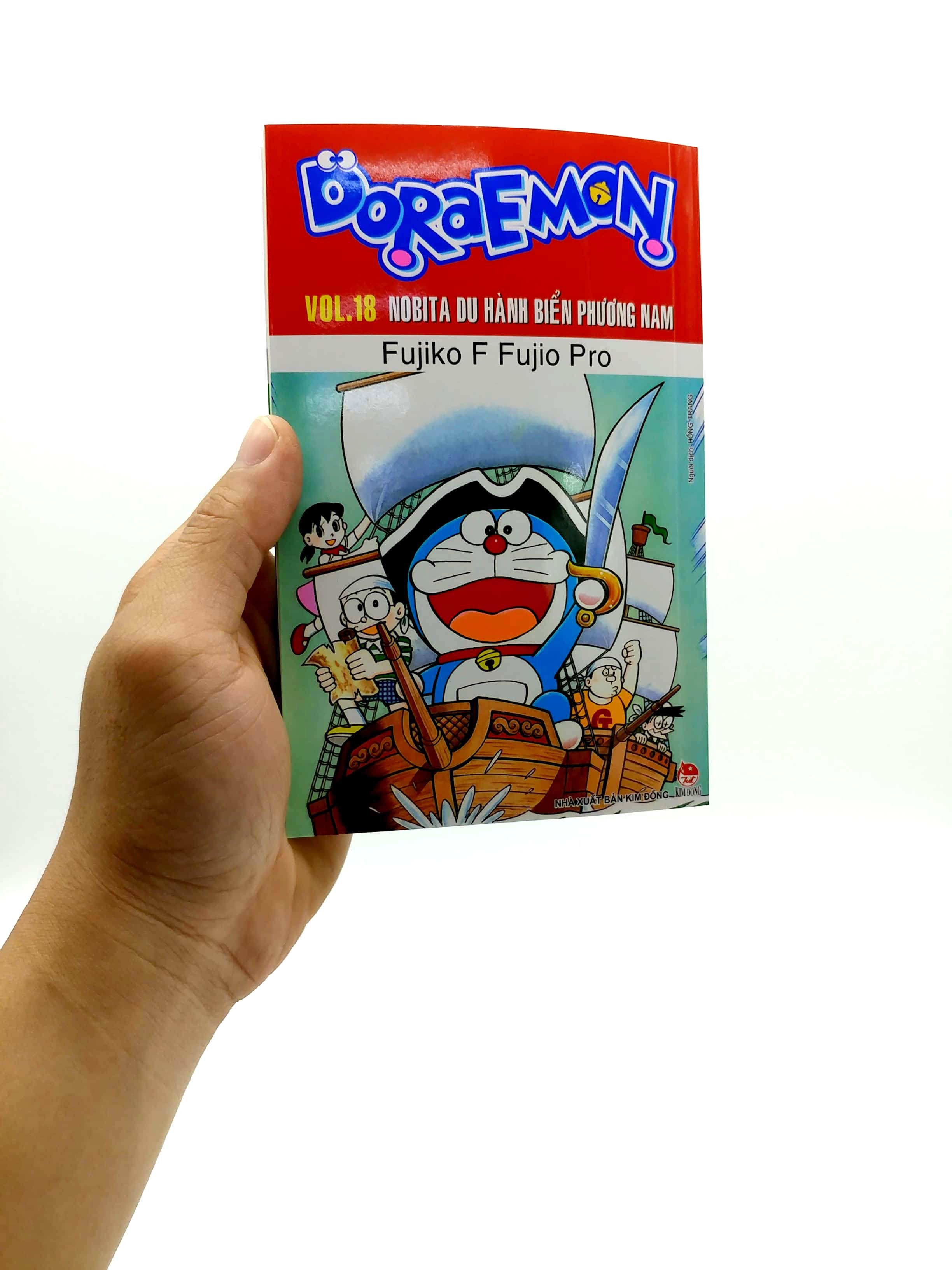 bộ doraemon - truyện dài - tập 18 - nobita du hành biển phương nam (tái bản 2023) - Ảnh 7