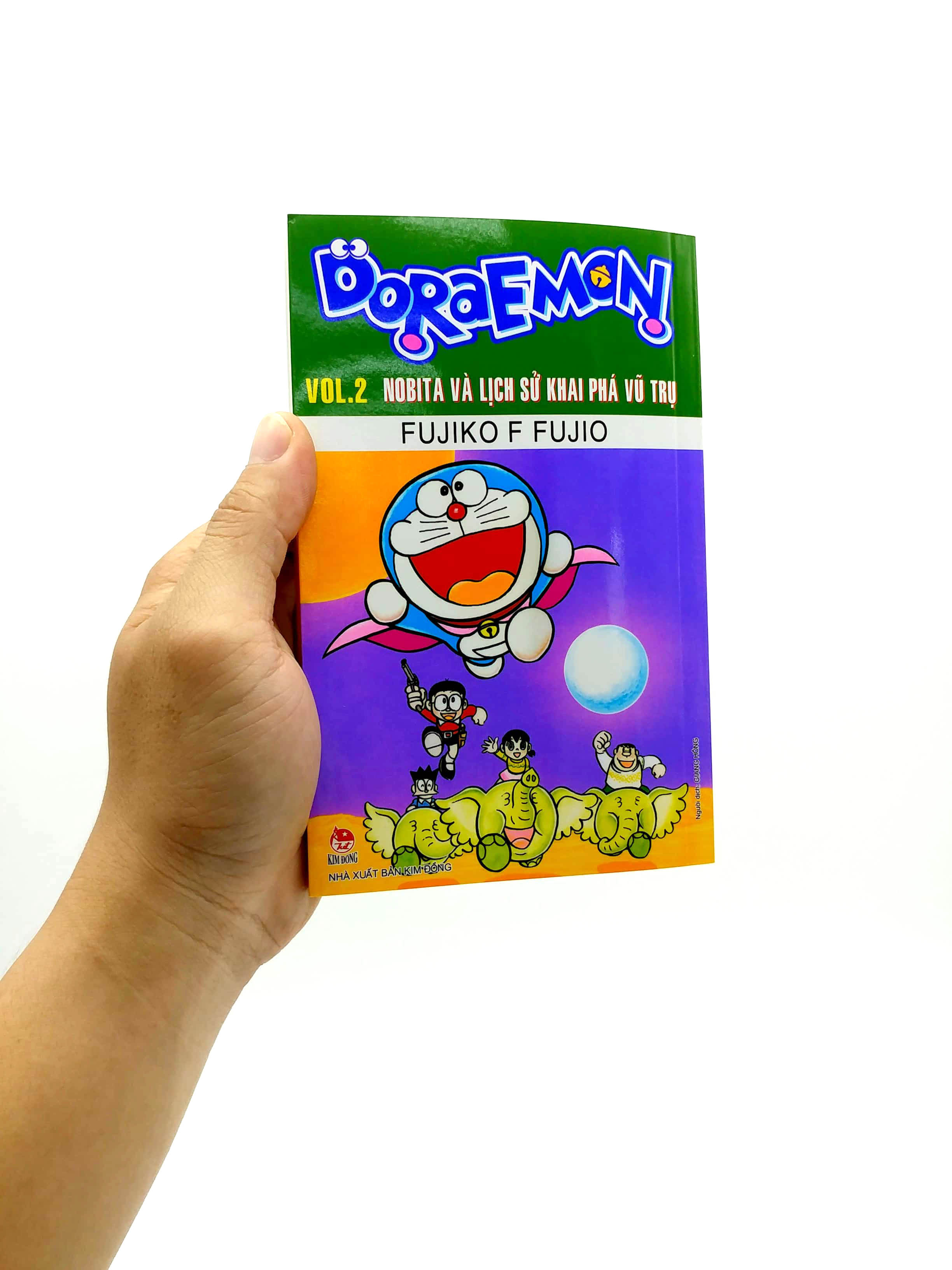 bộ doraemon - truyện dài - tập 2 - nobita và lịch sử khai phá vũ trụ (tái bản 2023) - Ảnh 7