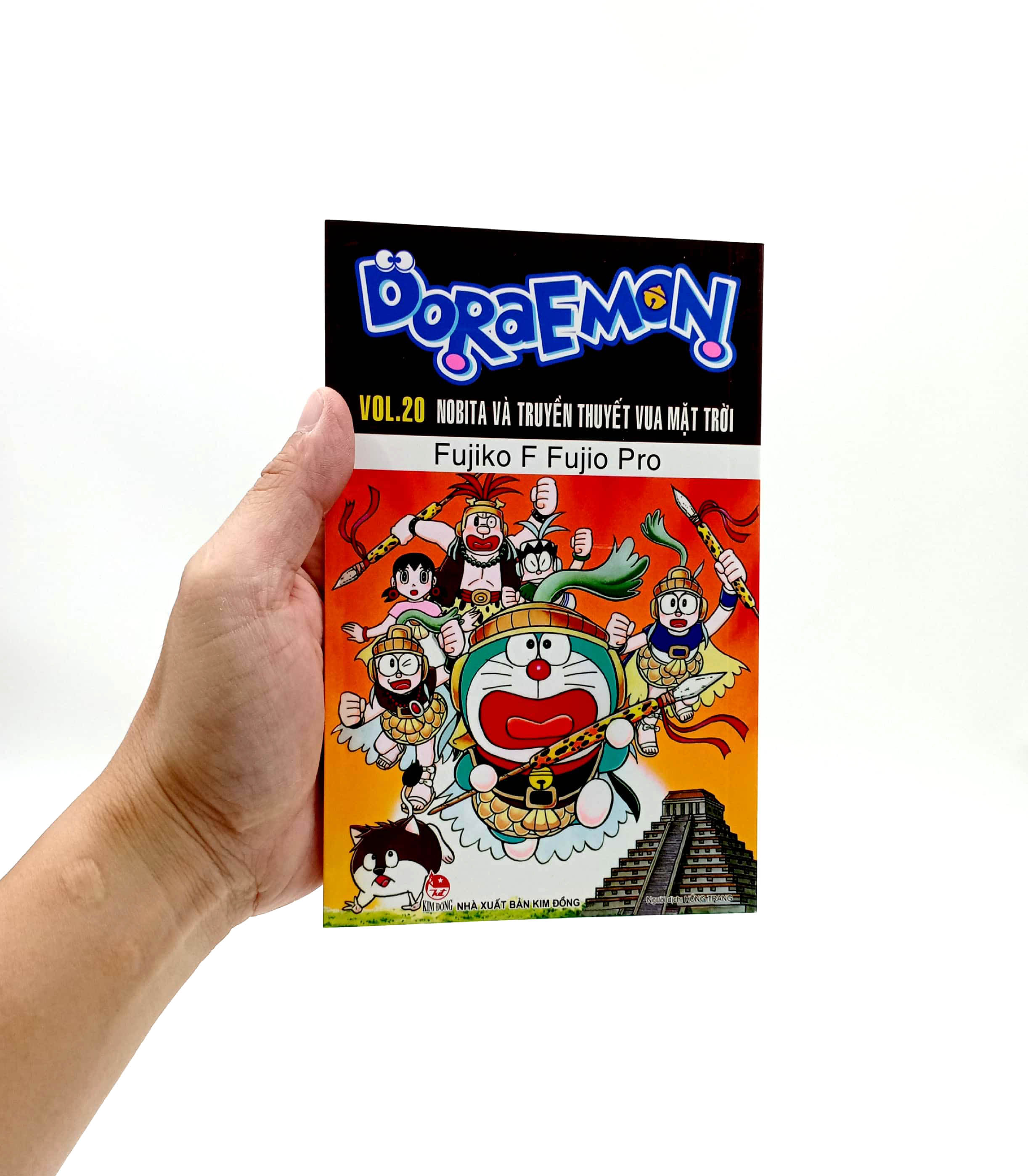 bộ doraemon - truyện dài - tập 20 - nobita và truyền thuyết vua mặt trời (tái bản 2023) - Ảnh 6