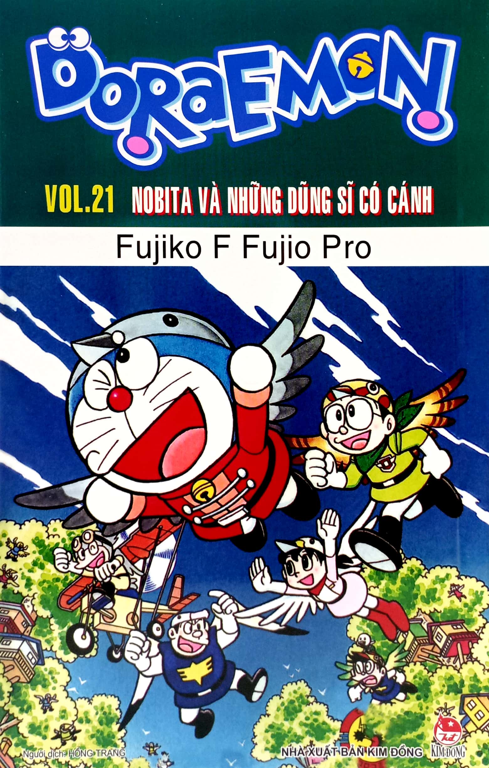 bộ doraemon - truyện dài - tập 21 - nobita và những dũng sĩ có cánh (tái bản 2023) - Ảnh 2
