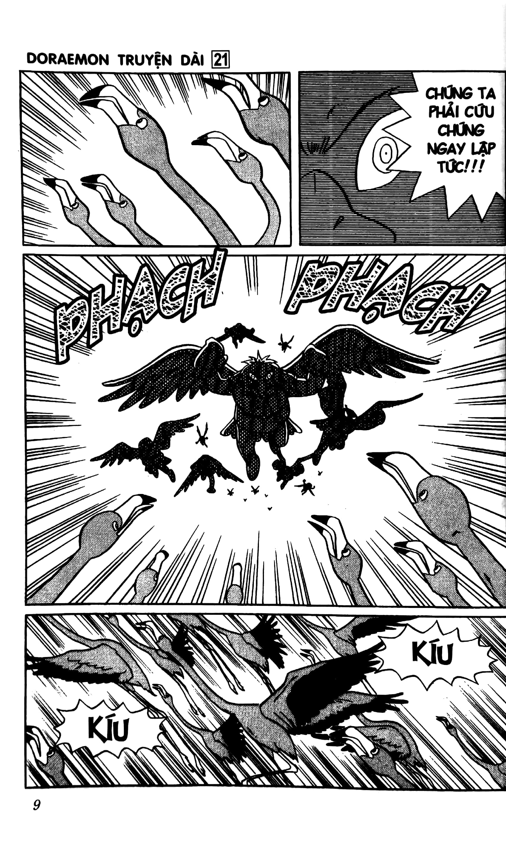 bộ doraemon - truyện dài - tập 21 - nobita và những dũng sĩ có cánh (tái bản 2023) - Ảnh 5