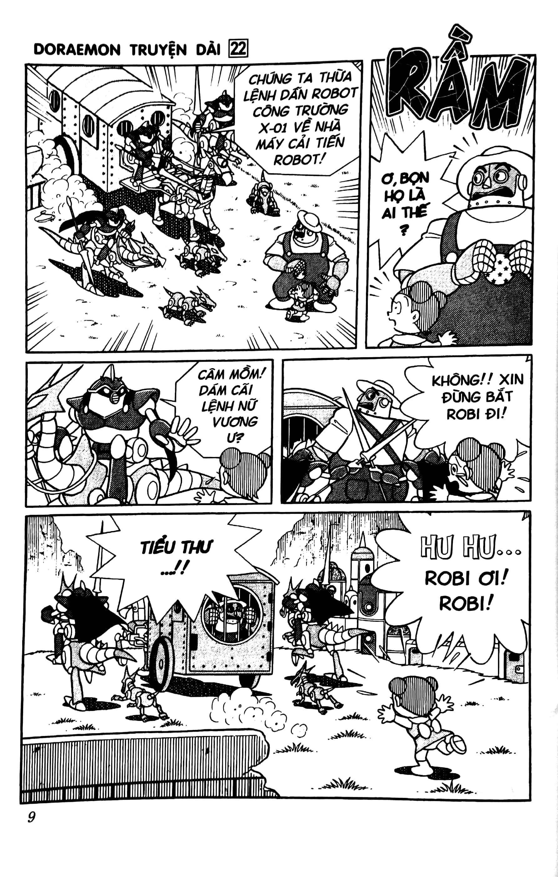 bộ doraemon - truyện dài - tập 22 - nobita và vương quốc robot (tái bản 2023) - Ảnh 5