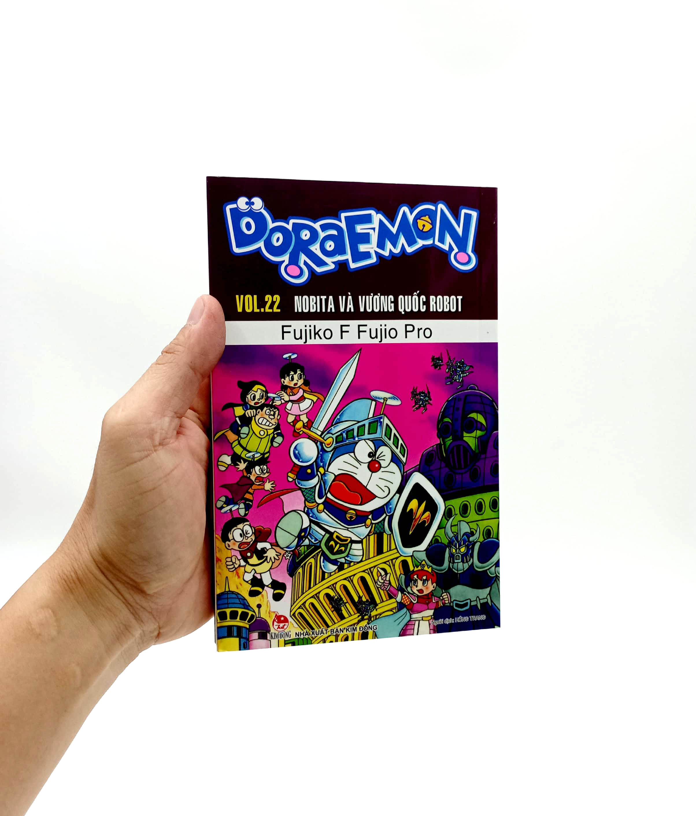 bộ doraemon - truyện dài - tập 22 - nobita và vương quốc robot (tái bản 2023) - Ảnh 7