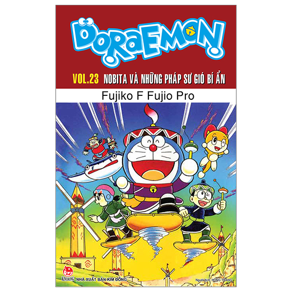 bộ doraemon - truyện dài - tập 23 - nobita và những pháp sư gió bí ẩn (tái bản 2023)