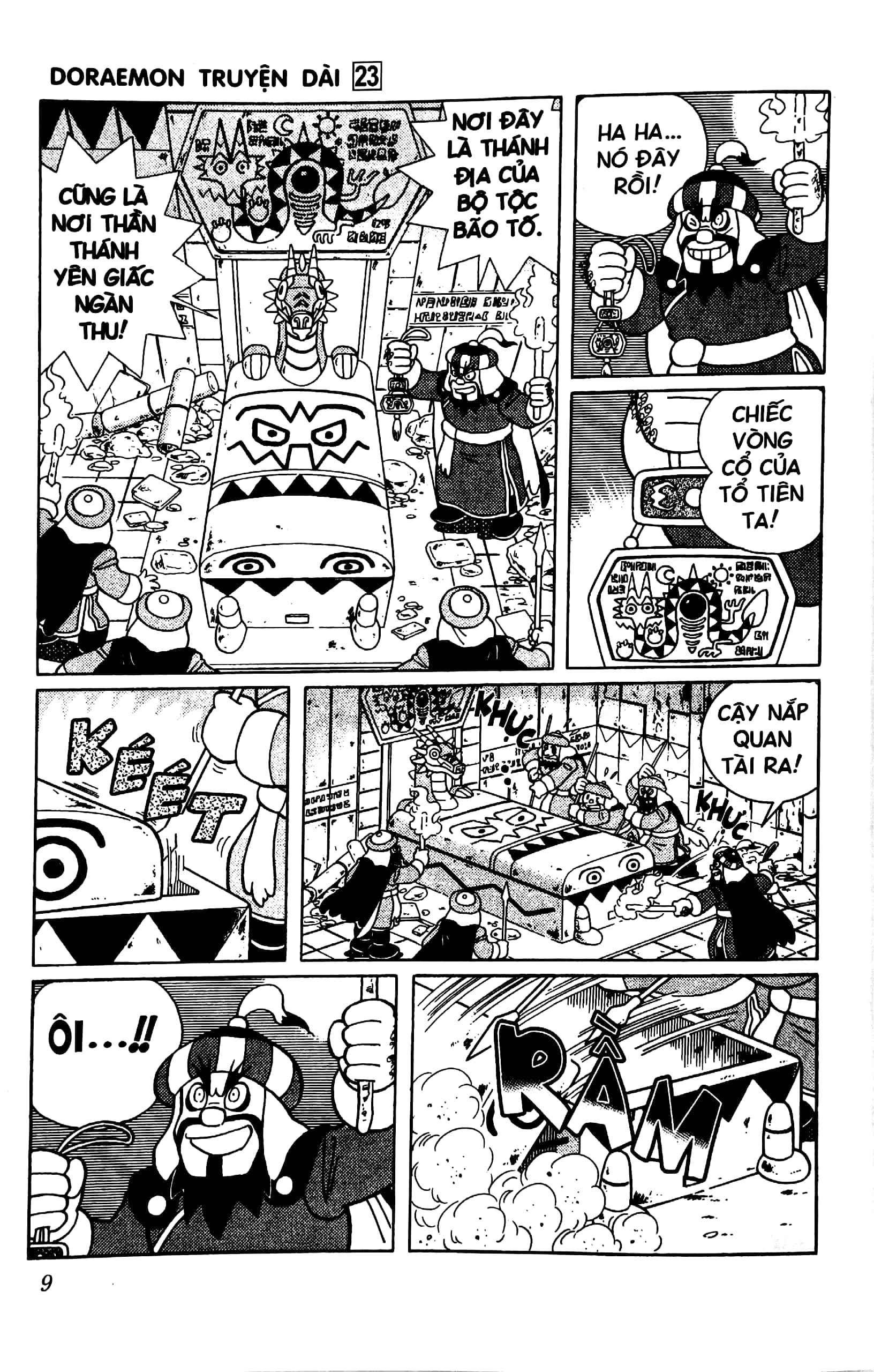 bộ doraemon - truyện dài - tập 23 - nobita và những pháp sư gió bí ẩn (tái bản 2023) - Ảnh 5