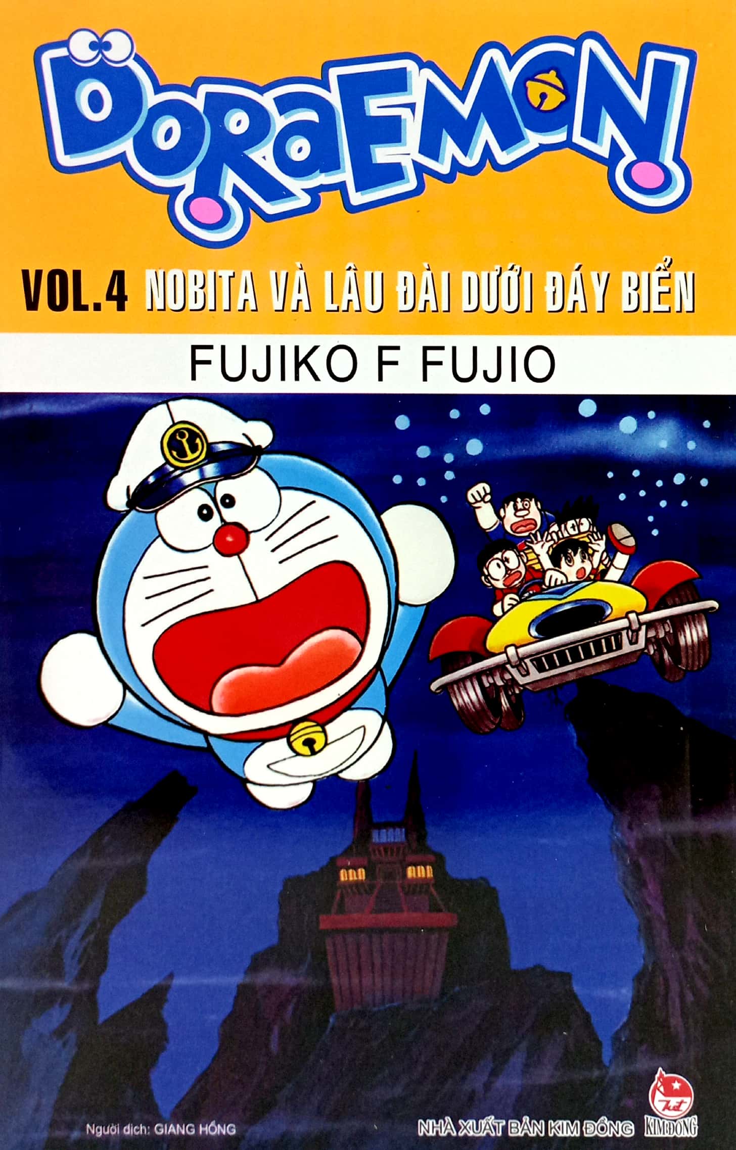 bộ doraemon - truyện dài - tập 4 - nobita và lâu đài dưới đáy biển (tái bản 2023) - Ảnh 2