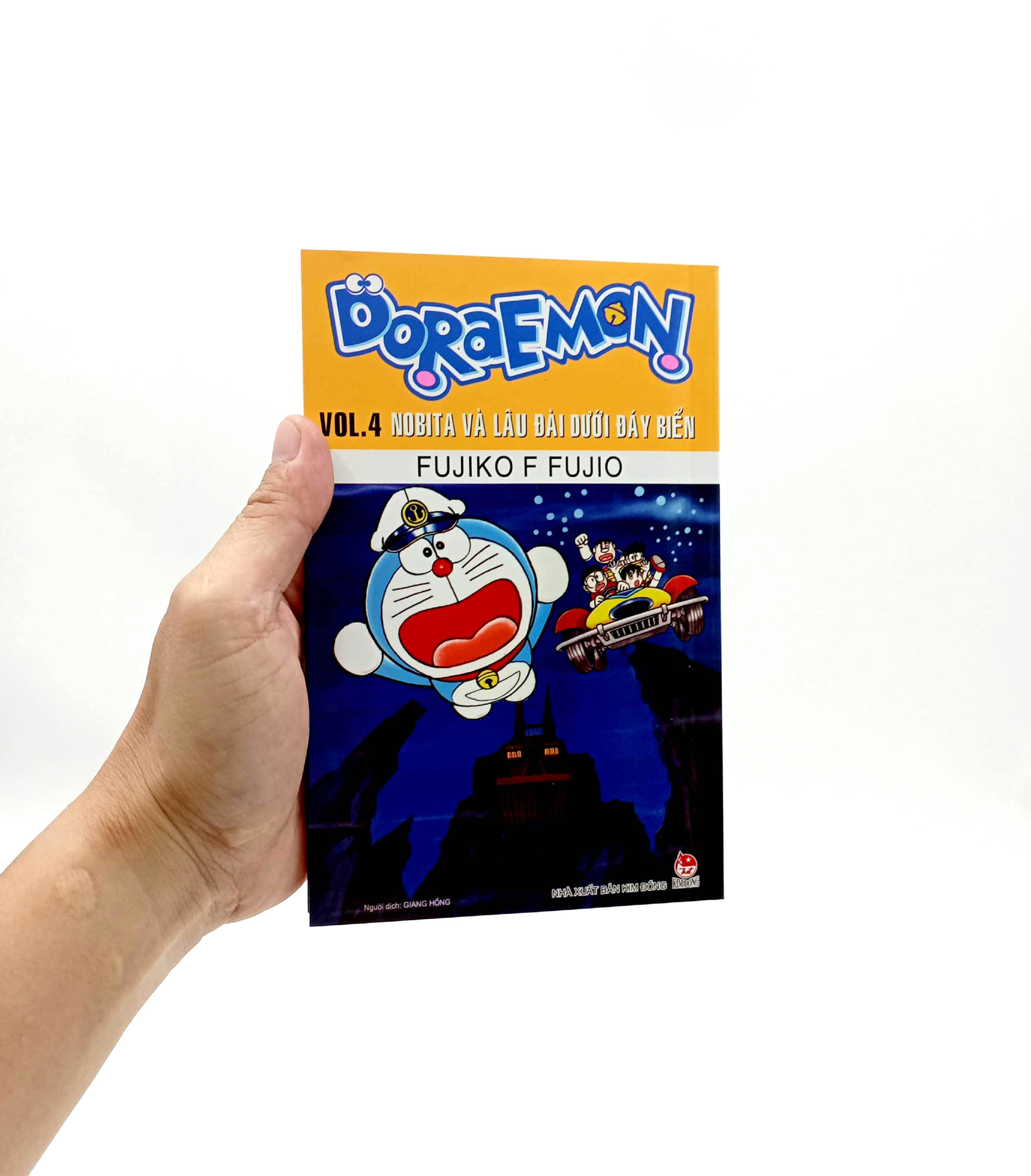 bộ doraemon - truyện dài - tập 4 - nobita và lâu đài dưới đáy biển (tái bản 2023) - Ảnh 7