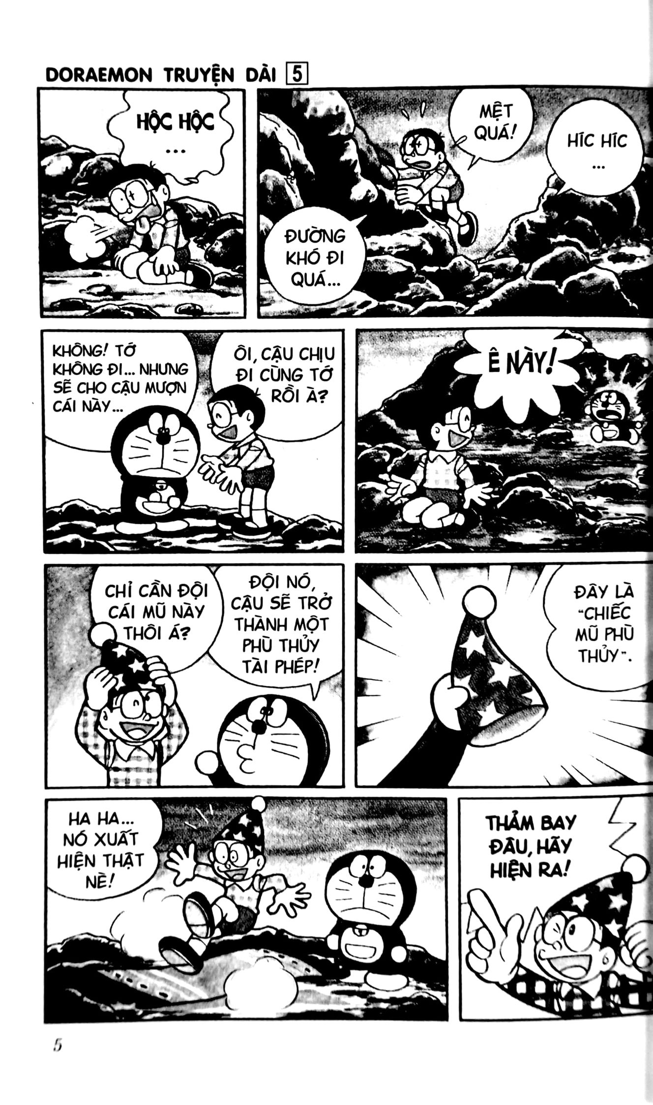 bộ doraemon - truyện dài - tập 5 - nobita và chuyến phiêu lưu vào xứ quỷ (tái bản 2023) - Ảnh 4
