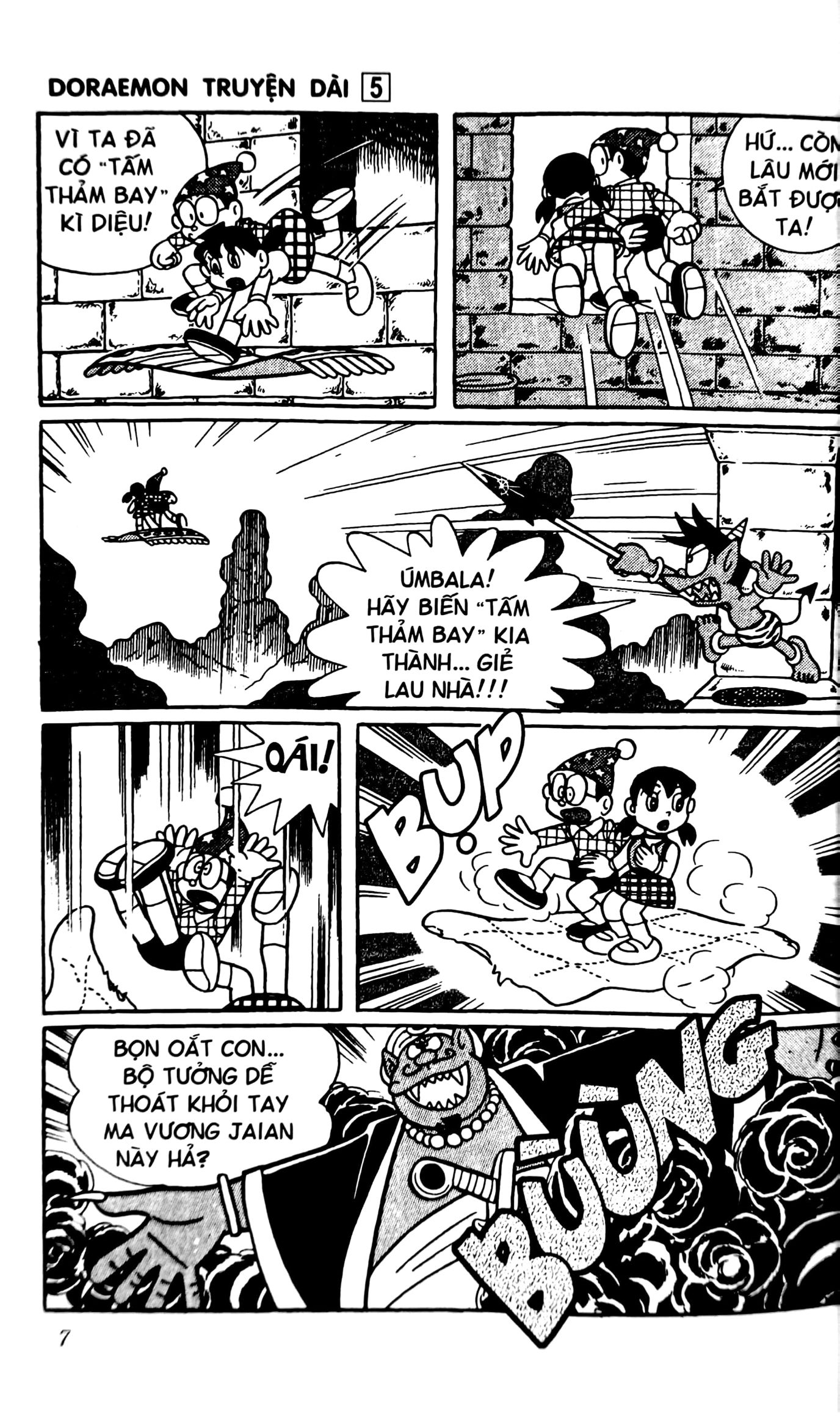 bộ doraemon - truyện dài - tập 5 - nobita và chuyến phiêu lưu vào xứ quỷ (tái bản 2023) - Ảnh 6
