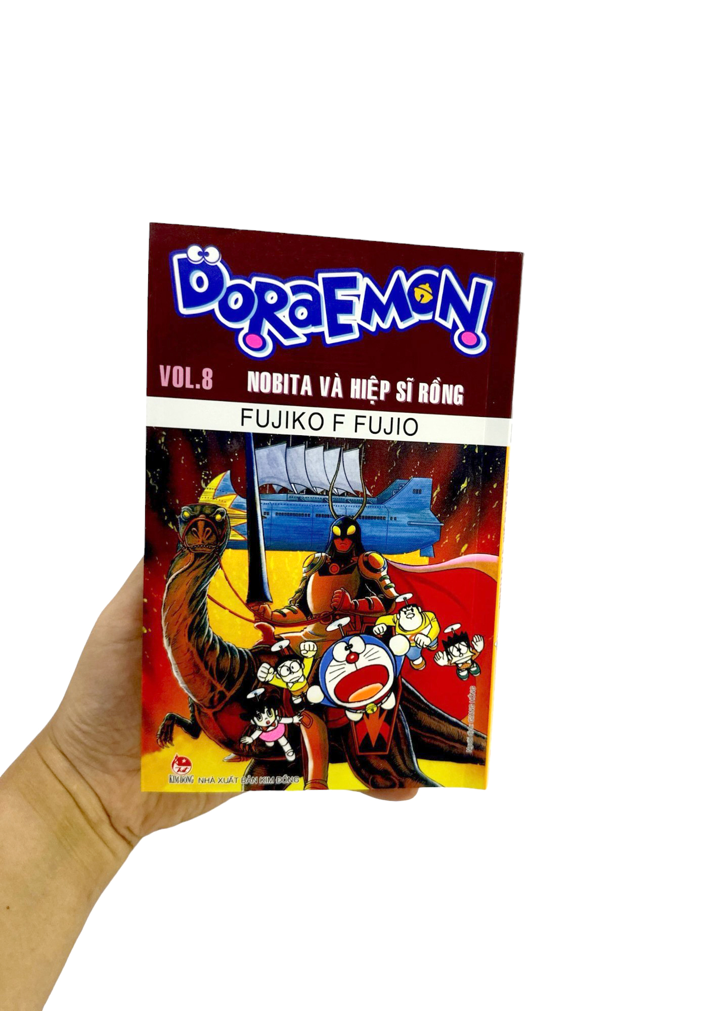 bộ doraemon - truyện dài - tập 8 - nobita và hiệp sĩ rồng (tái bản 2023) - Ảnh 7
