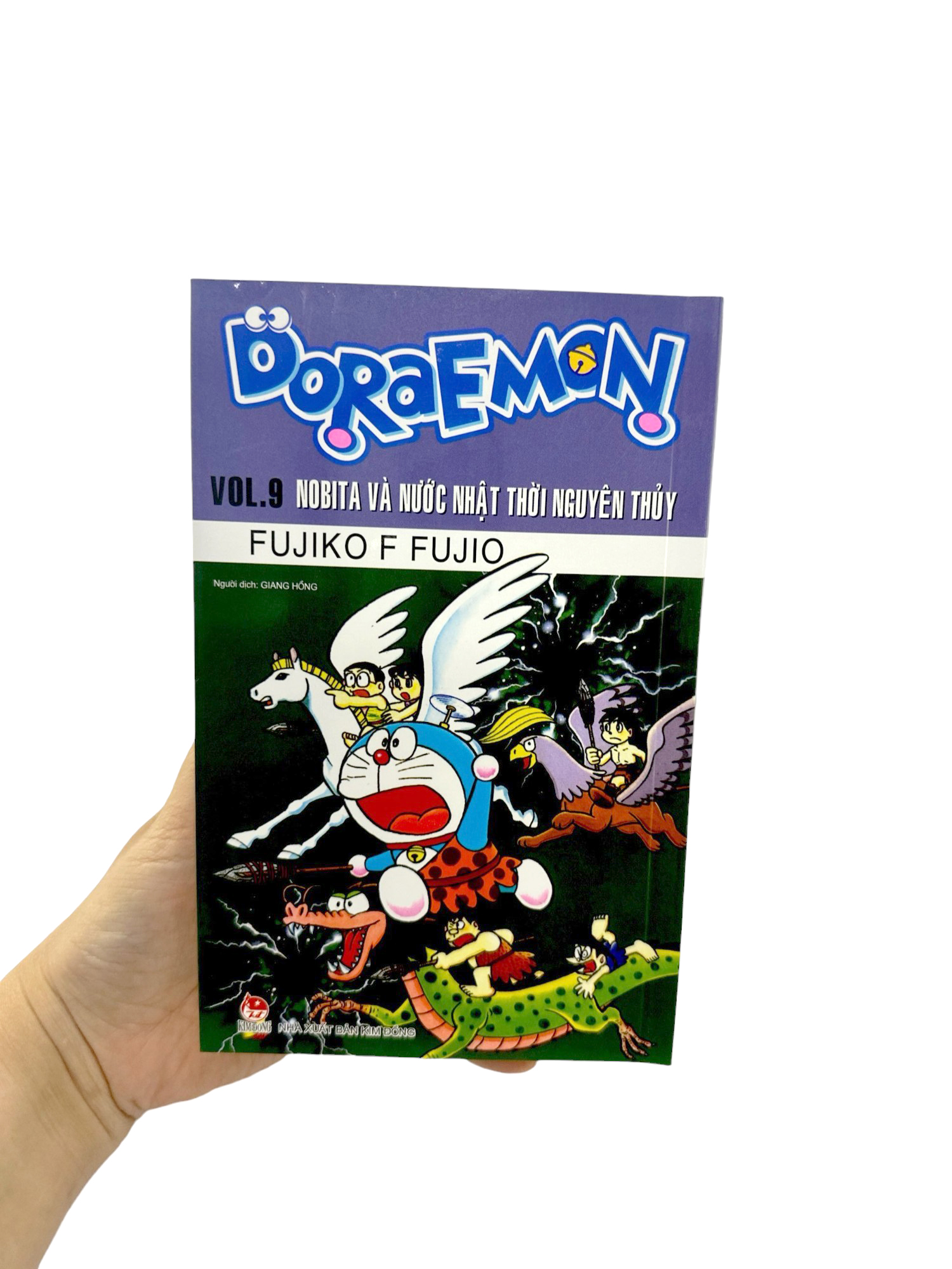 bộ doraemon - truyện dài - tập 9 - nobita và nước nhật thời nguyên thủy (tái bản 2023) - Ảnh 7