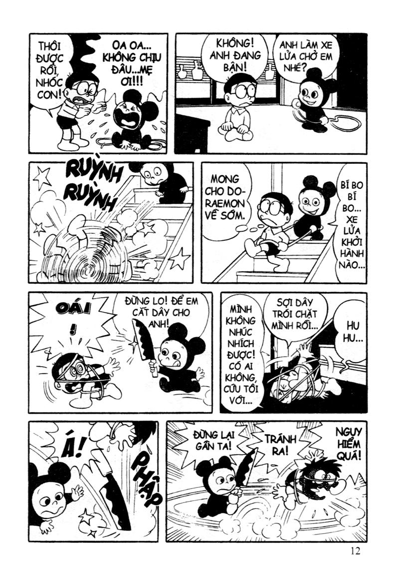 bộ doraemon - tuyển tập theo chủ đề - tập 6 - những câu chuyện đáng sợ (tái bản 2019) - Ảnh 11