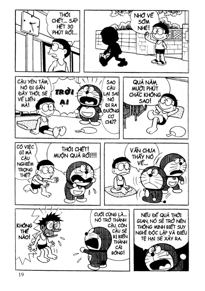 bộ doraemon - tuyển tập theo chủ đề - tập 6 - những câu chuyện đáng sợ (tái bản 2019) - Ảnh 18