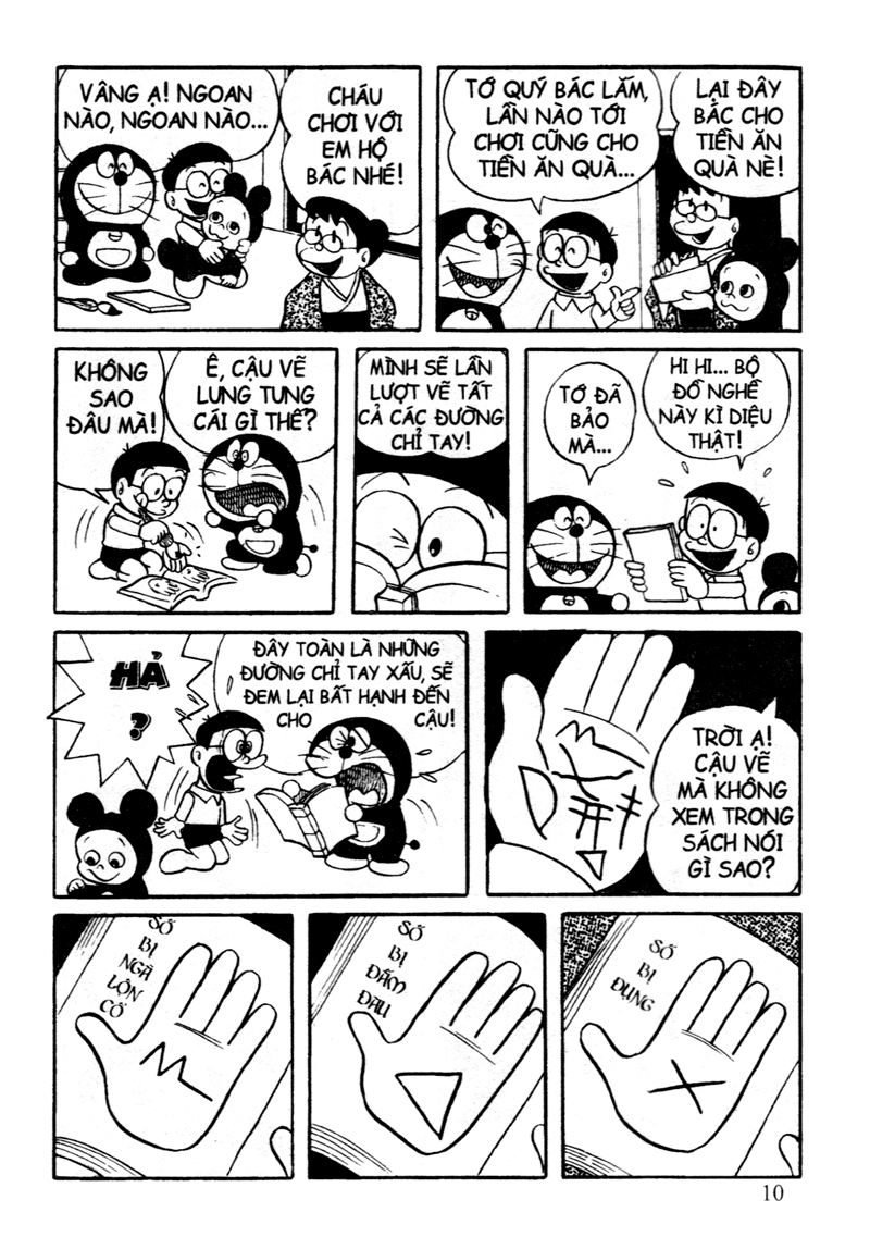 bộ doraemon - tuyển tập theo chủ đề - tập 6 - những câu chuyện đáng sợ (tái bản 2019) - Ảnh 9