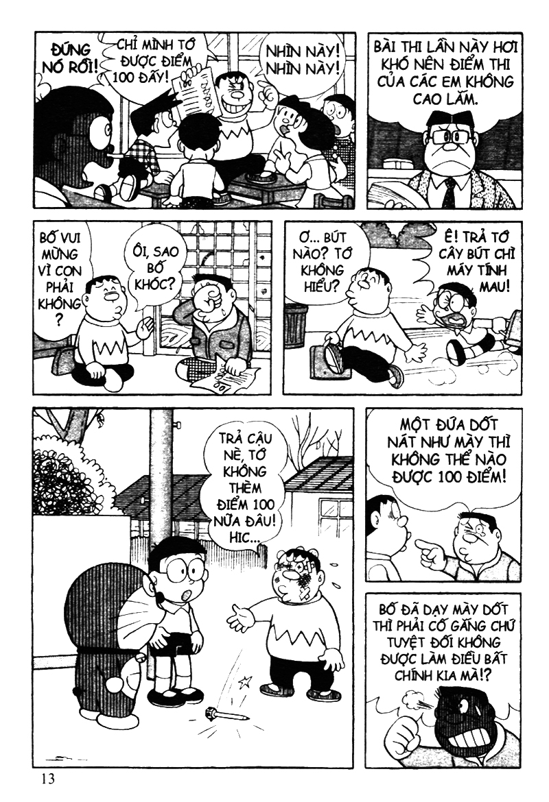 bộ doraemon - tuyển tập theo chủ đề - tập 7 - điểm 0 & bỏ nhà đi (tái bản 2019) - Ảnh 12