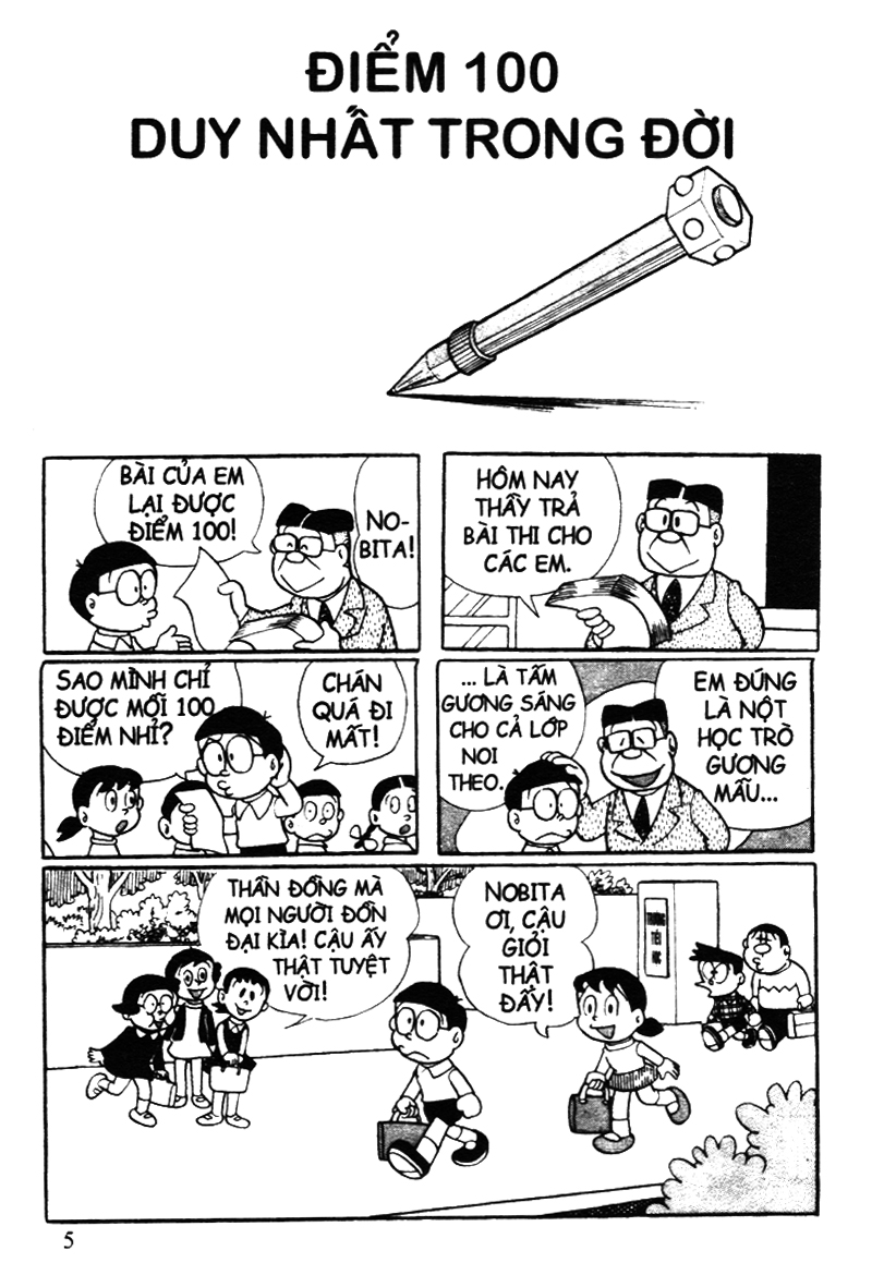 bộ doraemon - tuyển tập theo chủ đề - tập 7 - điểm 0 & bỏ nhà đi (tái bản 2019) - Ảnh 4