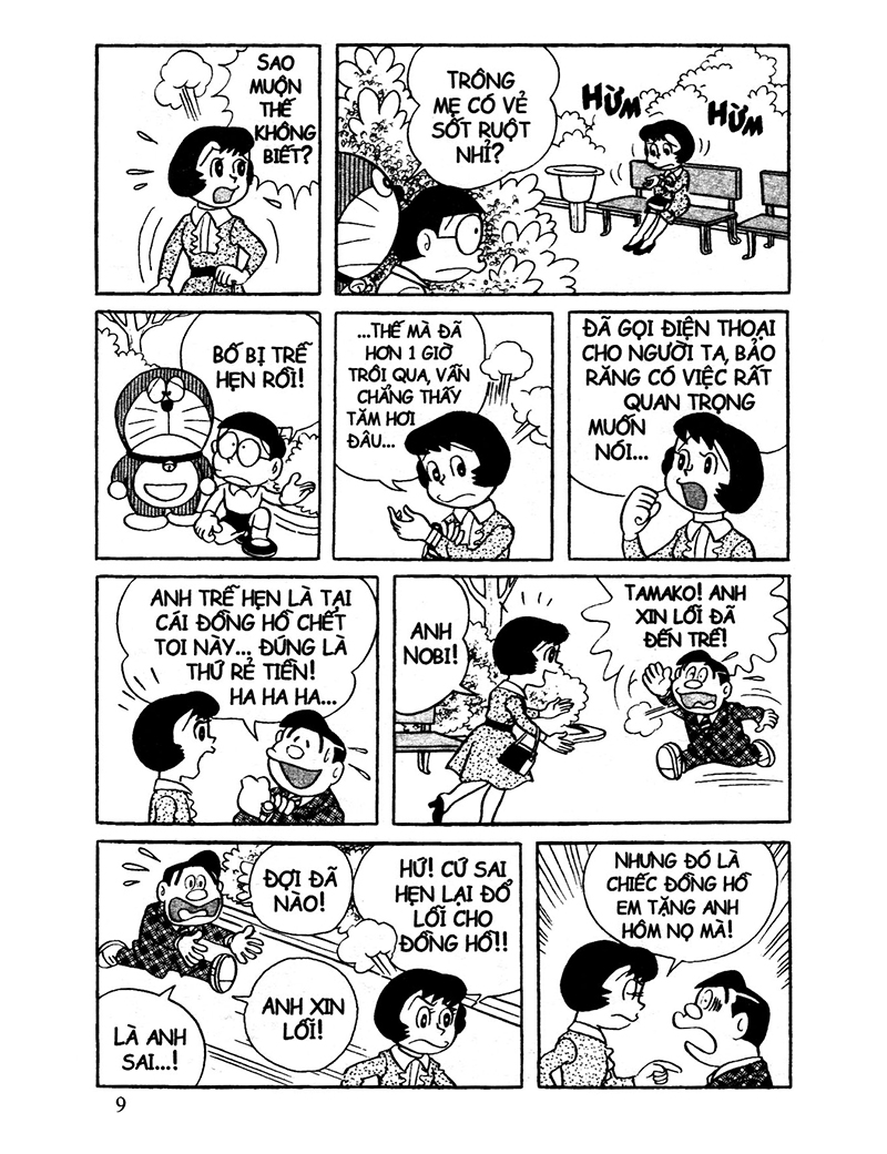 bộ doraemon - tuyển tập theo chủ đề - tập 8 - tình người ấm áp (tái bản 2019) - Ảnh 17