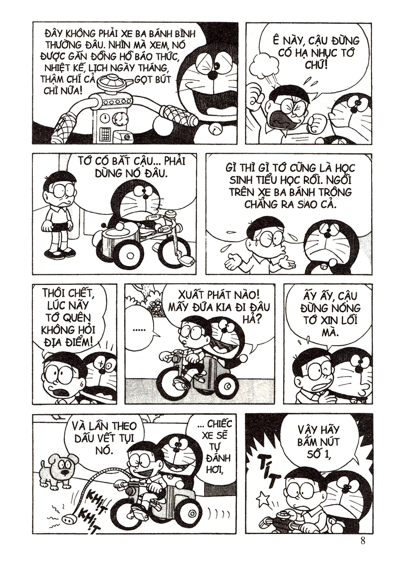 bộ doraemon - tuyển tập theo chủ đề - tập 9 - những chuyến phiêu lưu (tái bản 2019) - Ảnh 5