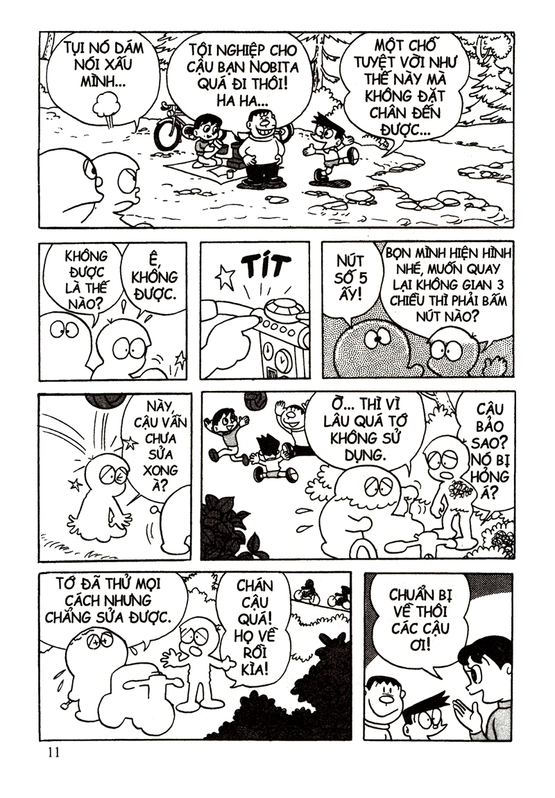 bộ doraemon - tuyển tập theo chủ đề - tập 9 - những chuyến phiêu lưu (tái bản 2019) - Ảnh 8