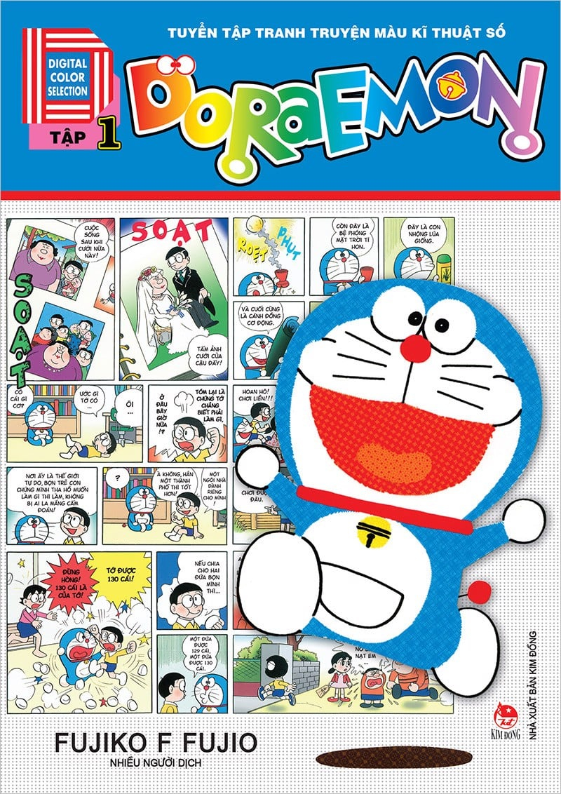 bộ doraemon - tuyển tập tranh truyện màu kĩ thuật số - tập 1 (tái bản 2023) - Ảnh 2