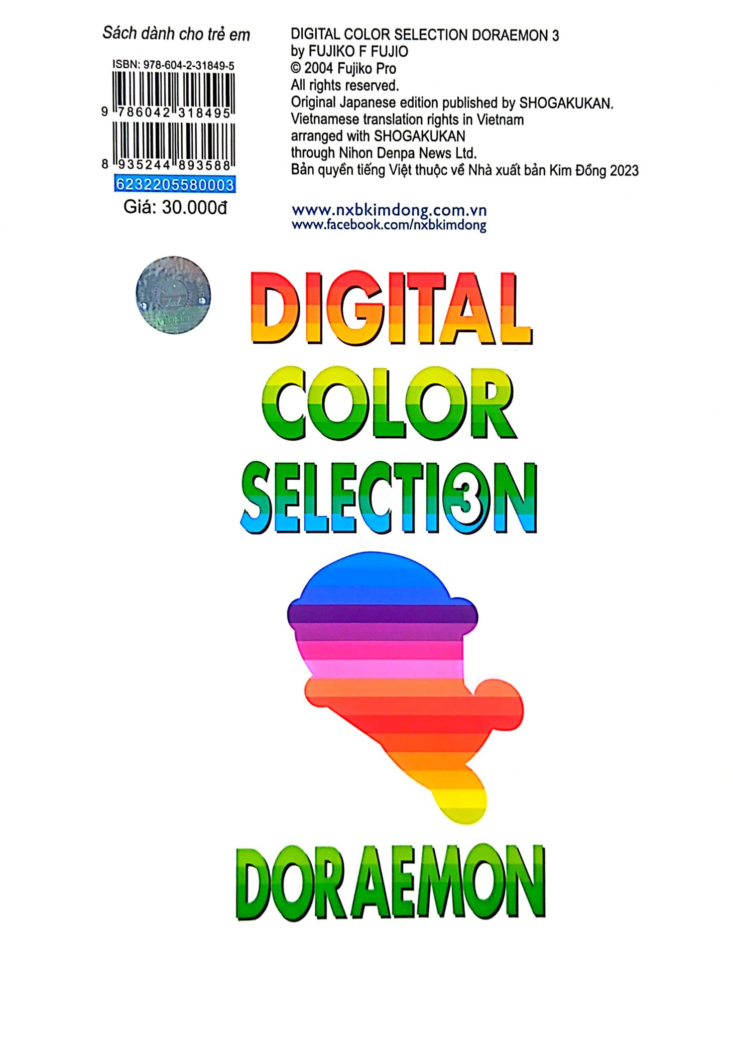 bộ doraemon - tuyển tập tranh truyện màu kĩ thuật số - tập 3 (tái bản 2023) - Ảnh 8