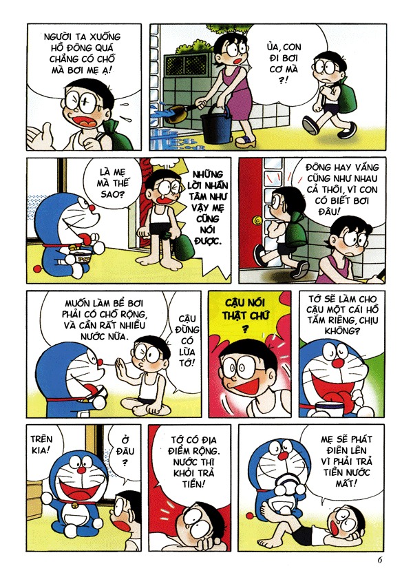 bộ doraemon - tuyển tập tranh truyện màu kĩ thuật số - tập 4 (tái bản 2023) - Ảnh 4
