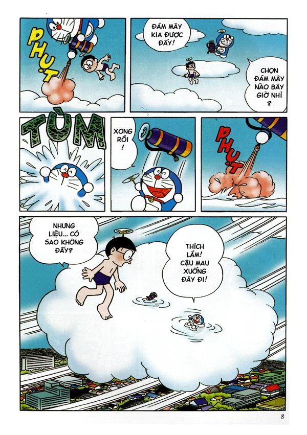 bộ doraemon - tuyển tập tranh truyện màu kĩ thuật số - tập 4 (tái bản 2023) - Ảnh 6