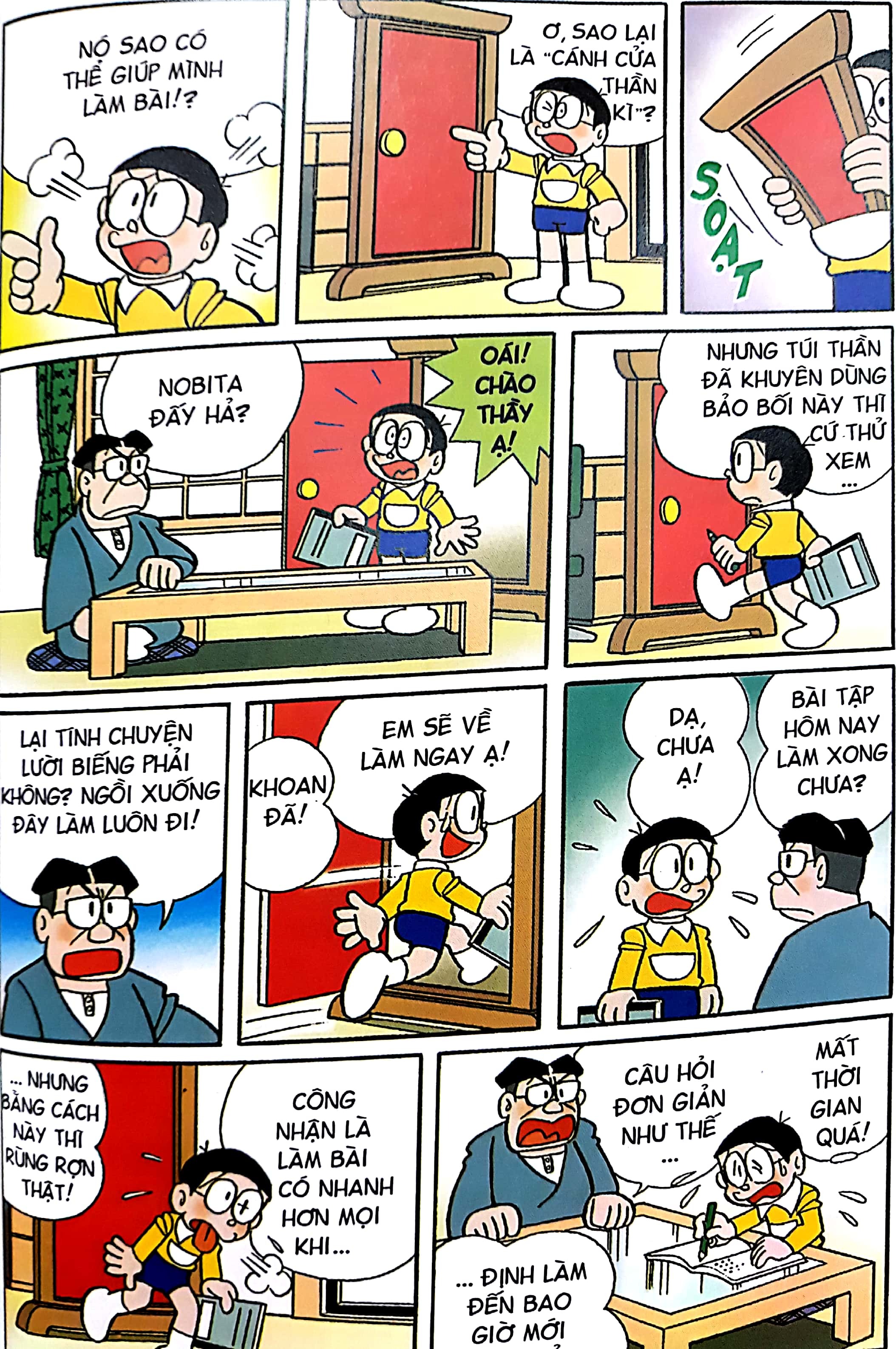 bộ doraemon - tuyển tập tranh truyện màu kĩ thuật số - tập 5 (tái bản 2023) - Ảnh 6