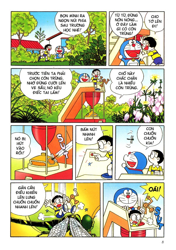 bộ doraemon - tuyển tập tranh truyện màu kĩ thuật số - tập 6 (tái bản 2023) - Ảnh 6