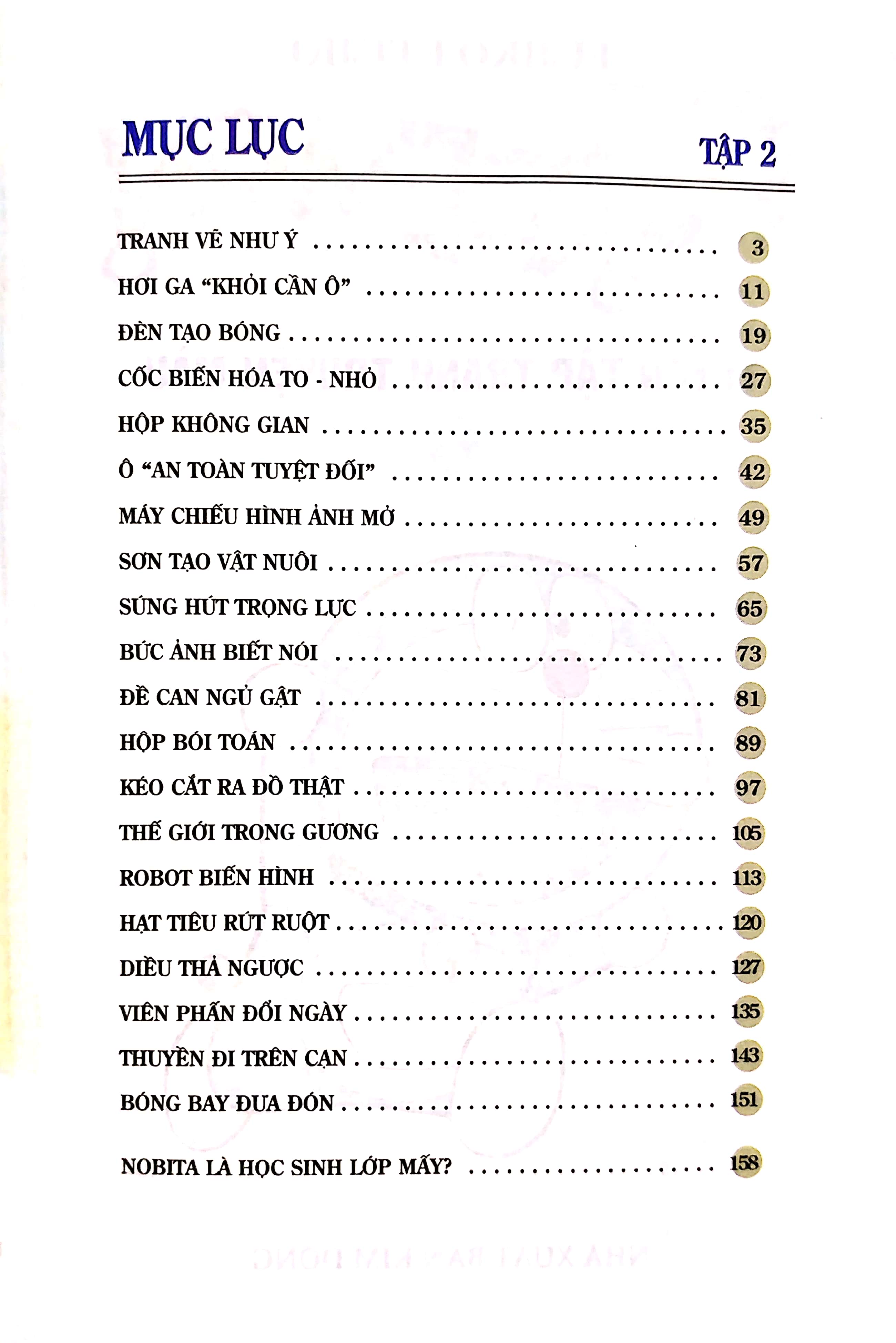 bộ doraemon - tuyển tập tranh truyện màu - tập 2 (tái bản 2023) - Ảnh 3