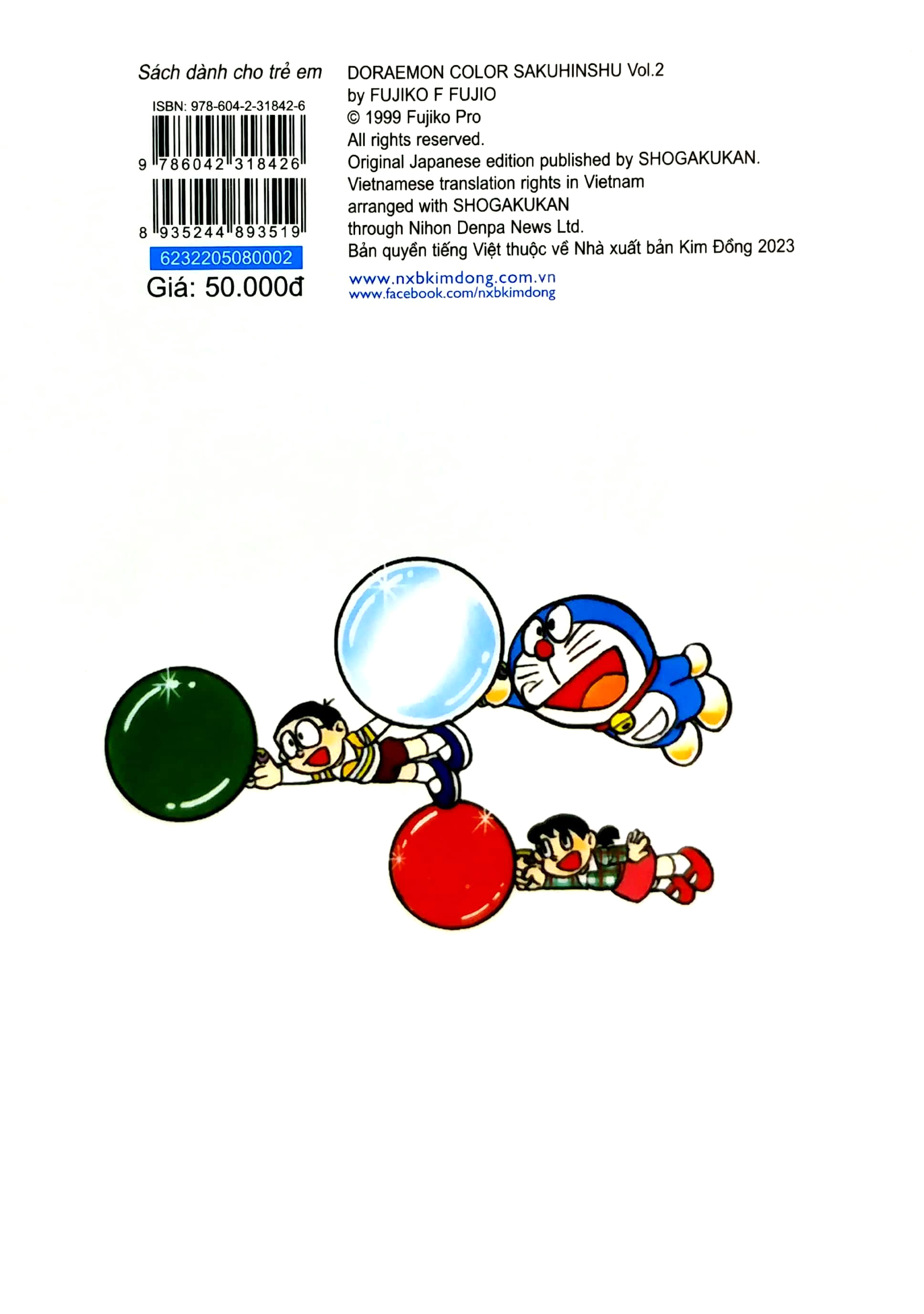 bộ doraemon - tuyển tập tranh truyện màu - tập 2 (tái bản 2023) - Ảnh 6