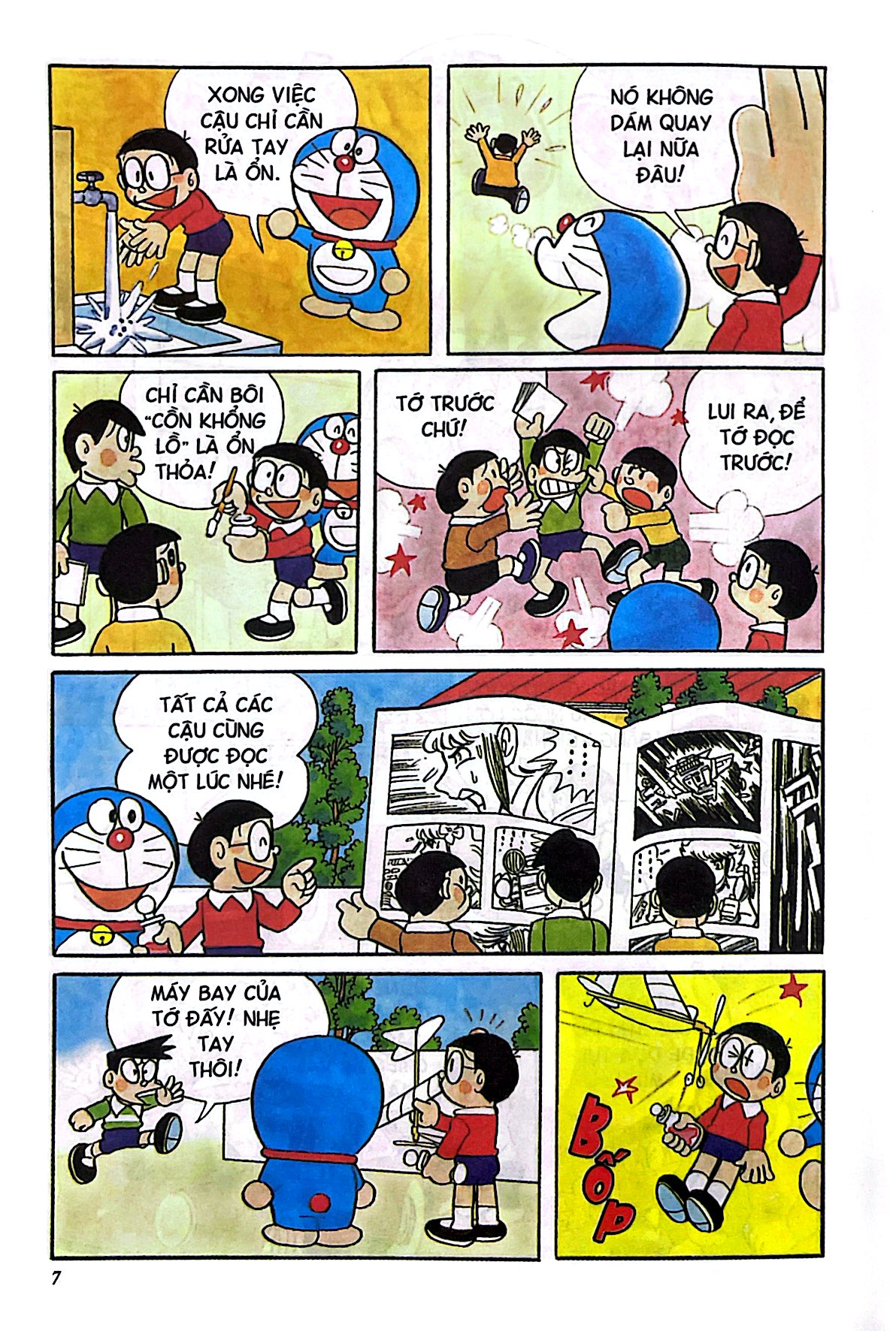 bộ doraemon - tuyển tập tranh truyện màu - tập 3 (tái bản 2023) - Ảnh 8