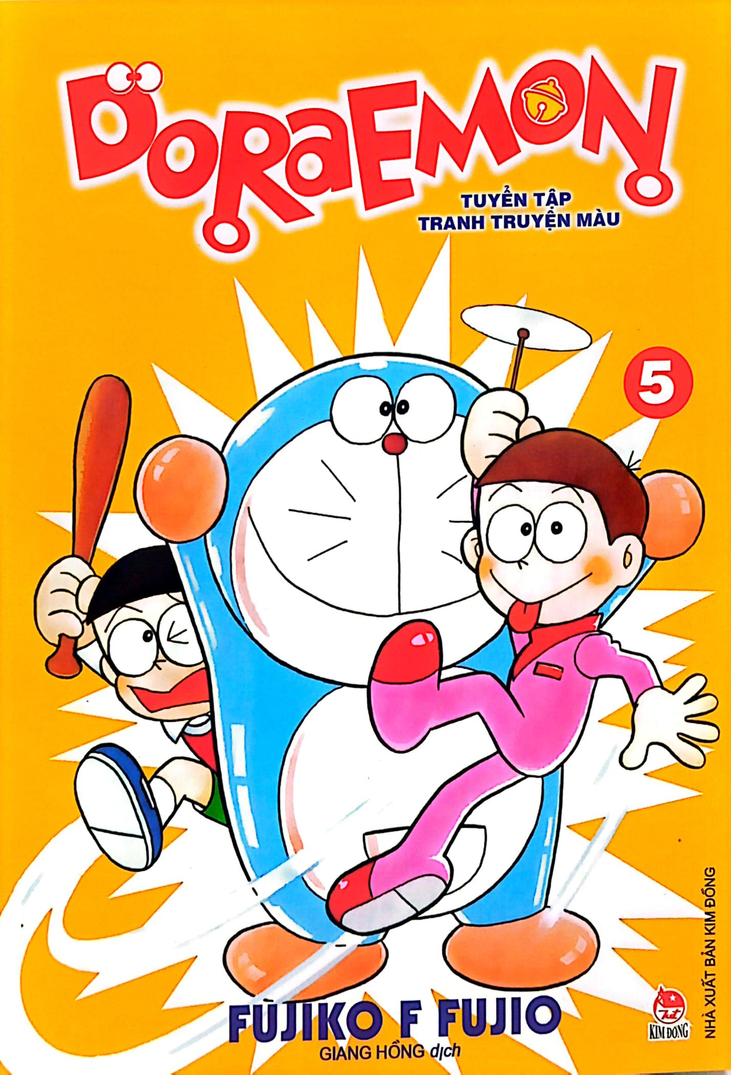 bộ doraemon - tuyển tập tranh truyện màu - tập 5 (tái bản 2023) - Ảnh 2