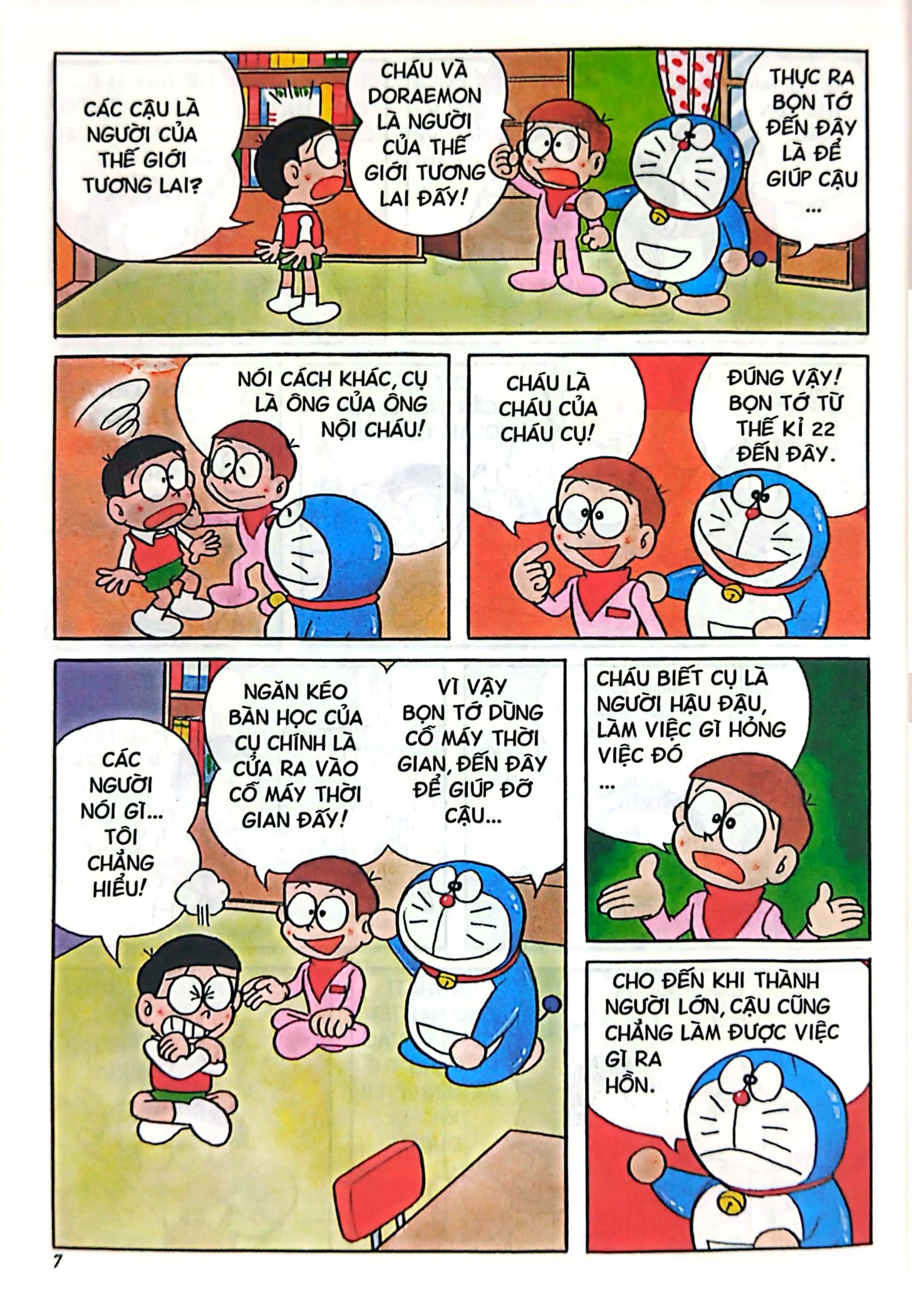 bộ doraemon - tuyển tập tranh truyện màu - tập 5 (tái bản 2023) - Ảnh 7