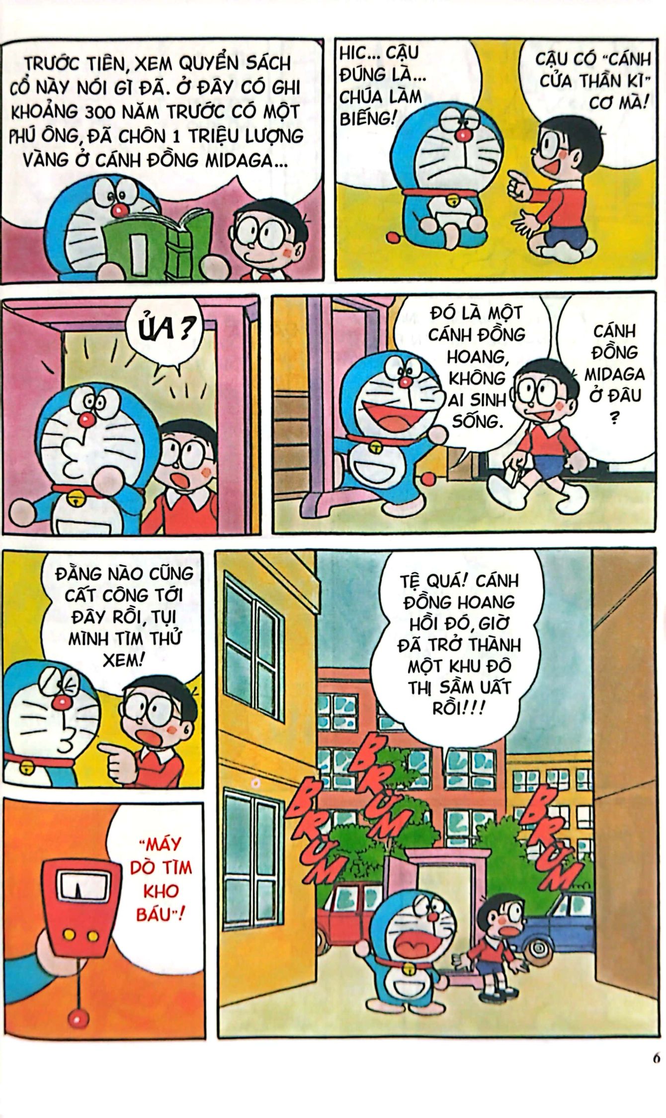 bộ doraemon - tuyển tập tranh truyện màu - tập 6 (tái bản 2023) - Ảnh 5